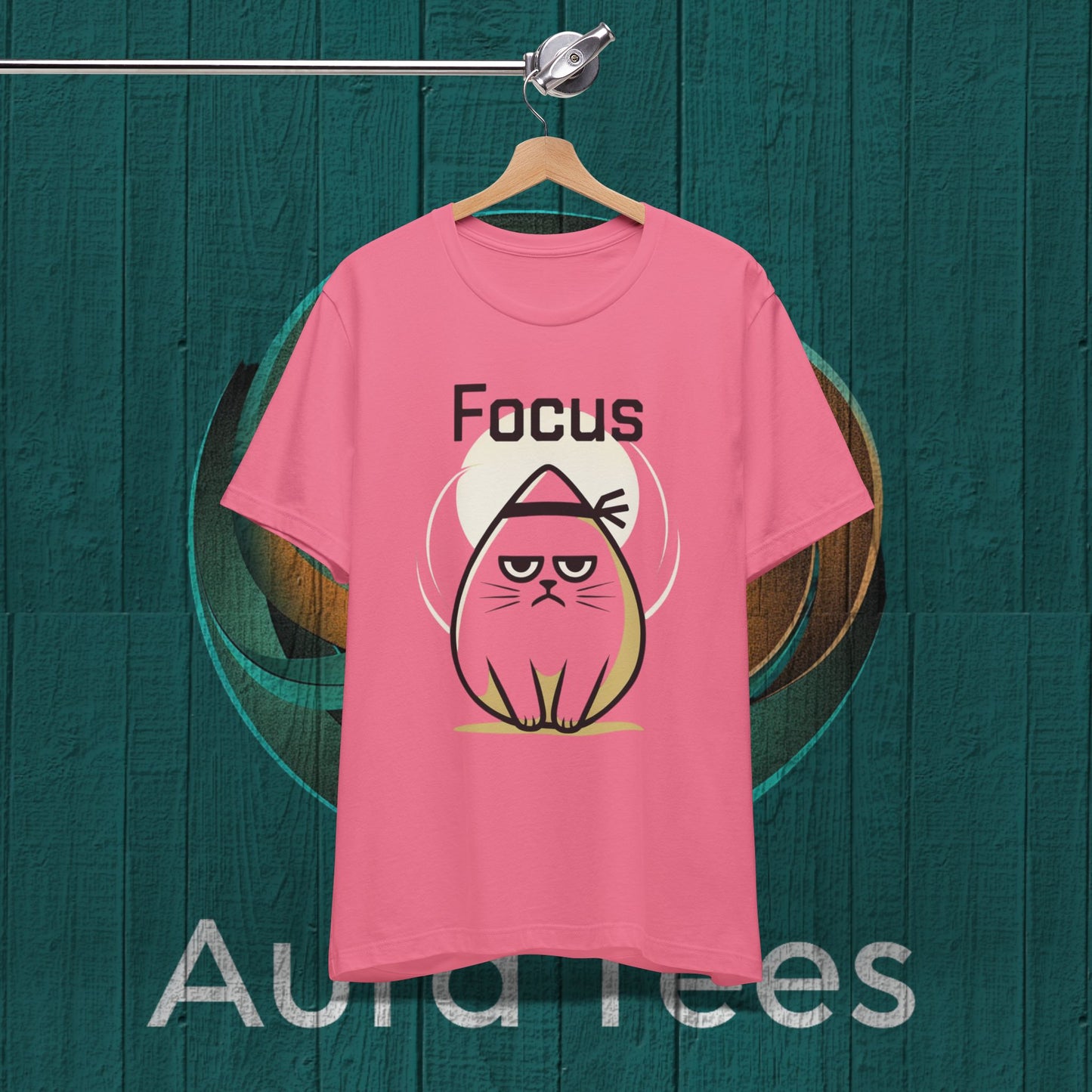focus karate cat tee