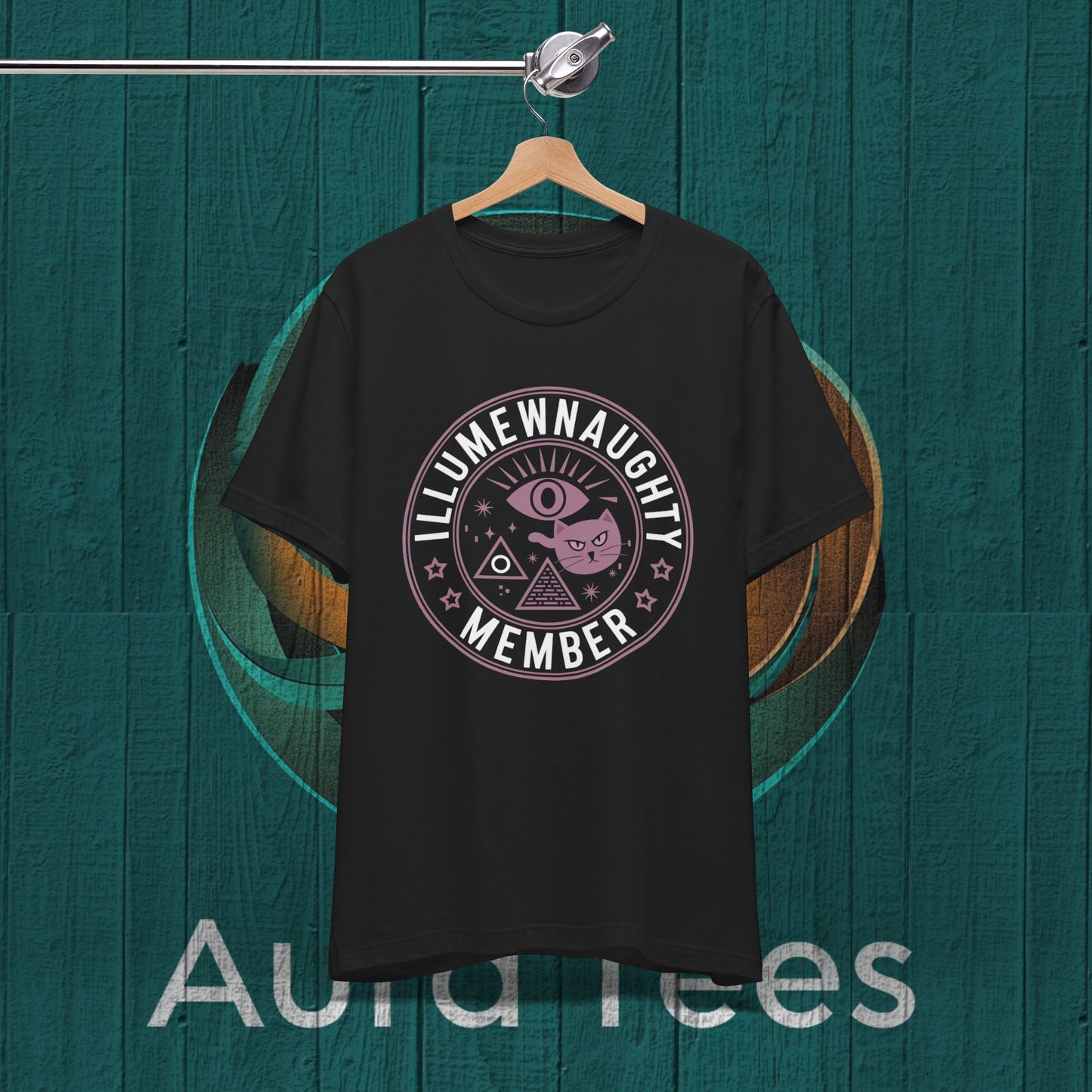 Illumewnaughty cat spoof tee