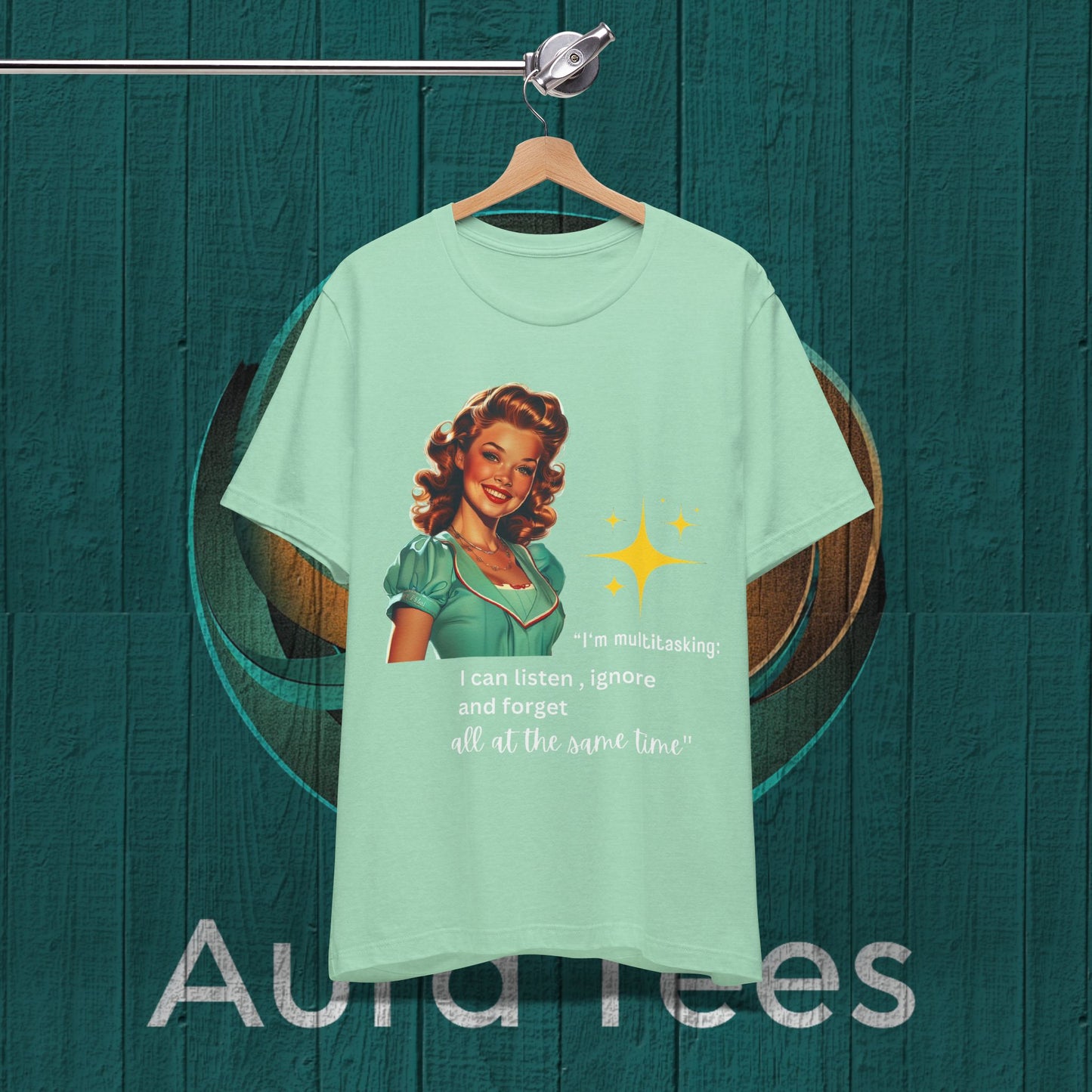 retro sarcasm multitasking tee