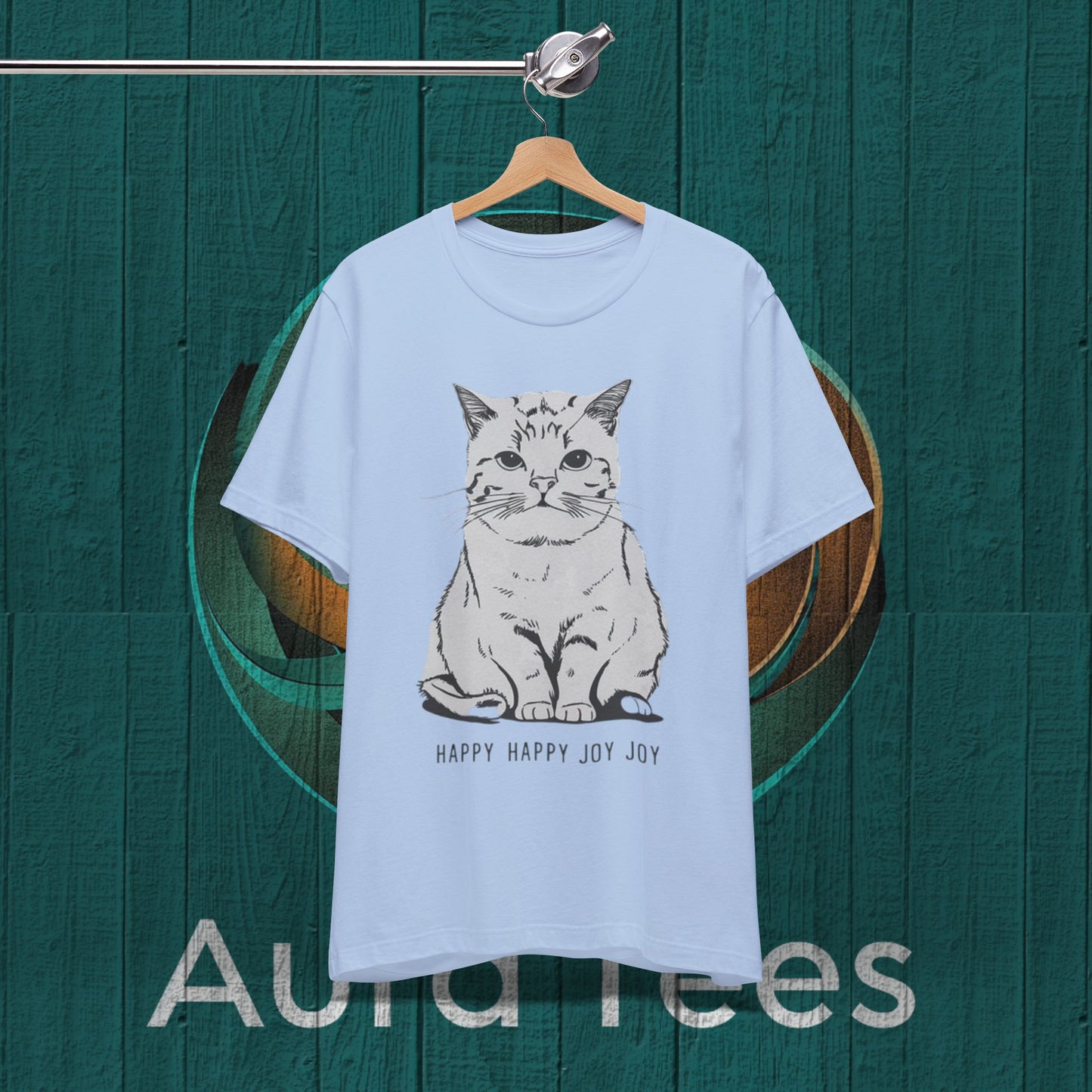 happy cat tee