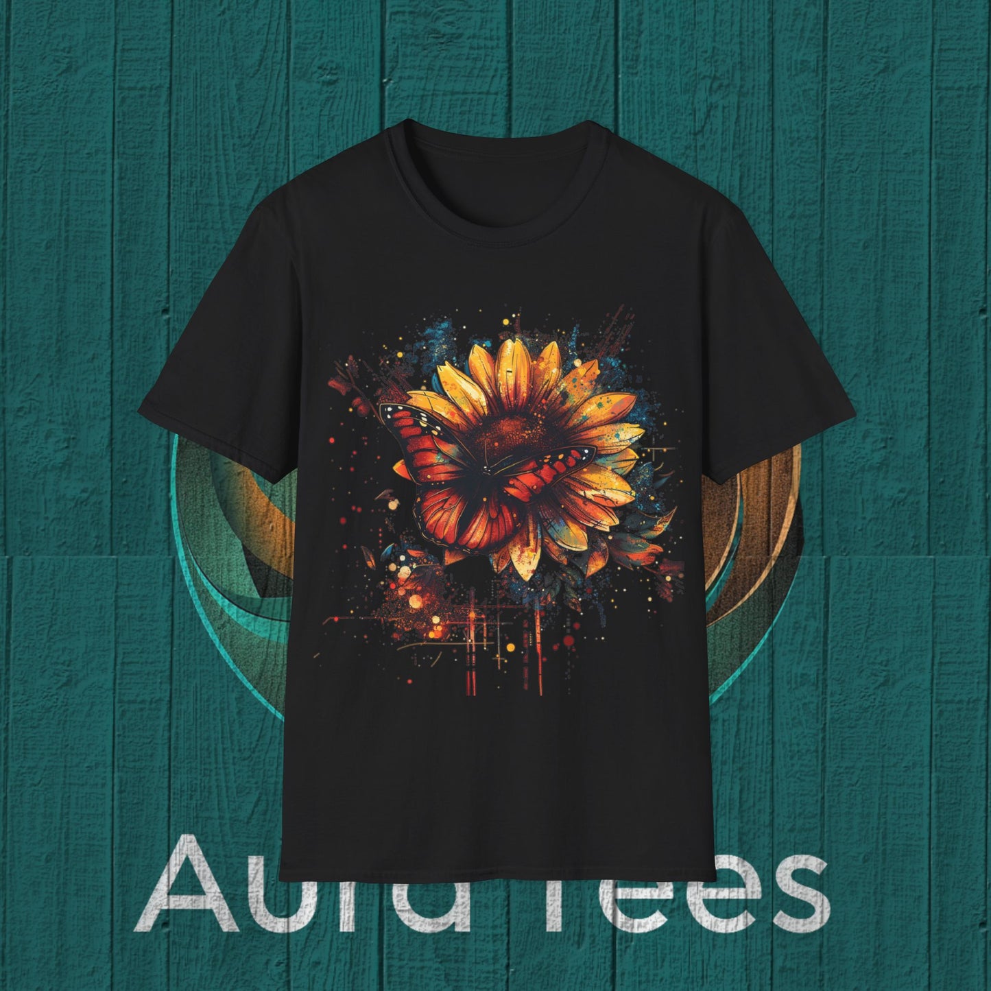 butterfly spatter tee