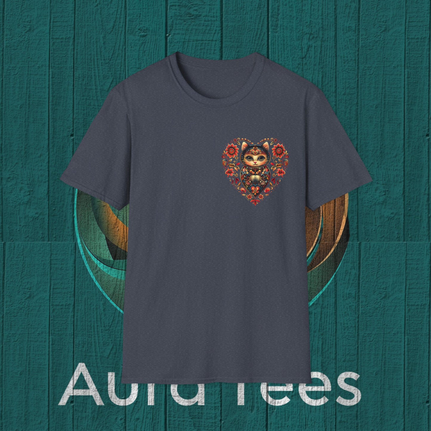 pocket kitty nesting doll tee