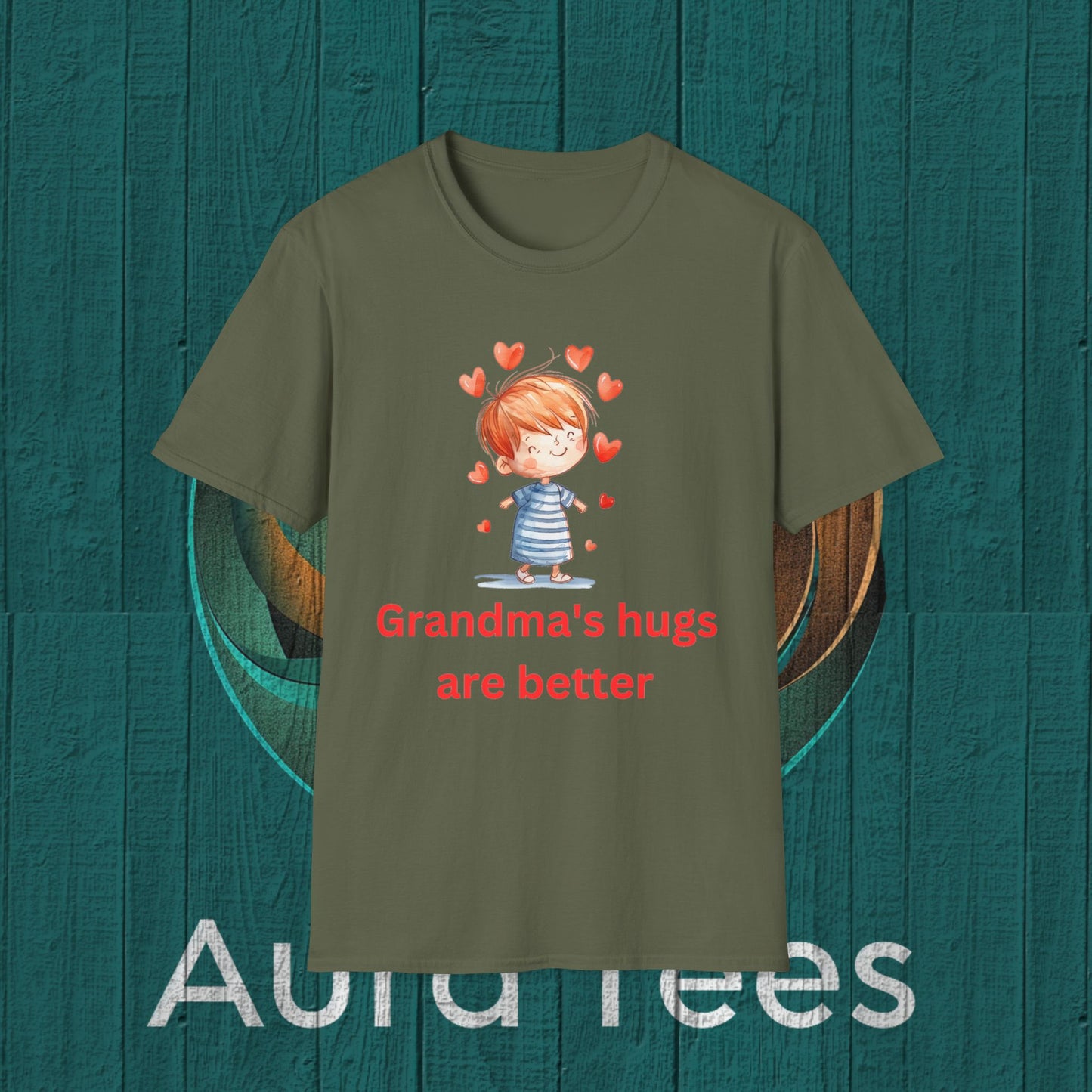grandma hugs tee