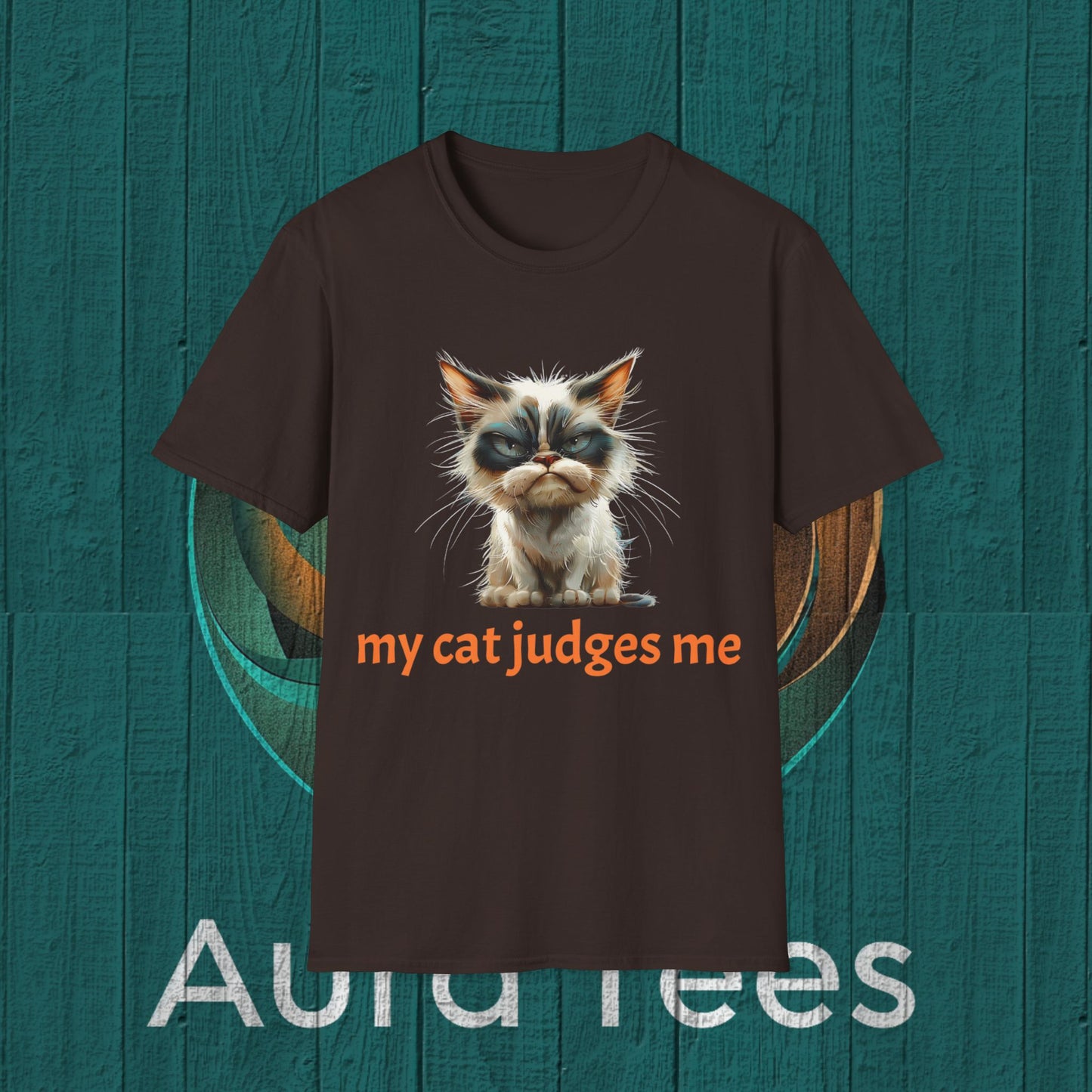 my cat judges me tee