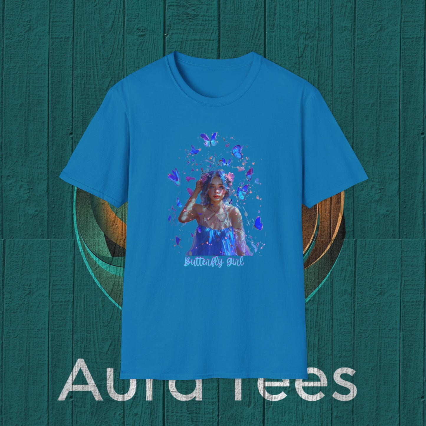 bishoujo butterfly girl tee