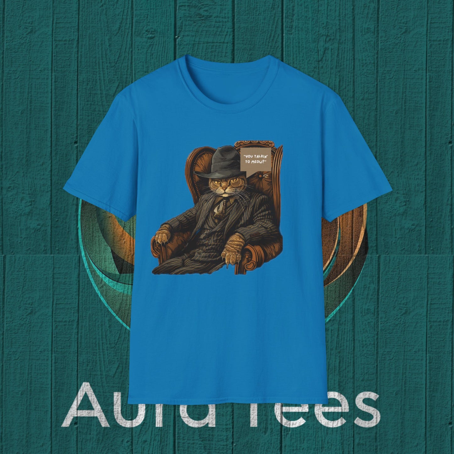 cat mafioso talkin to meow tee