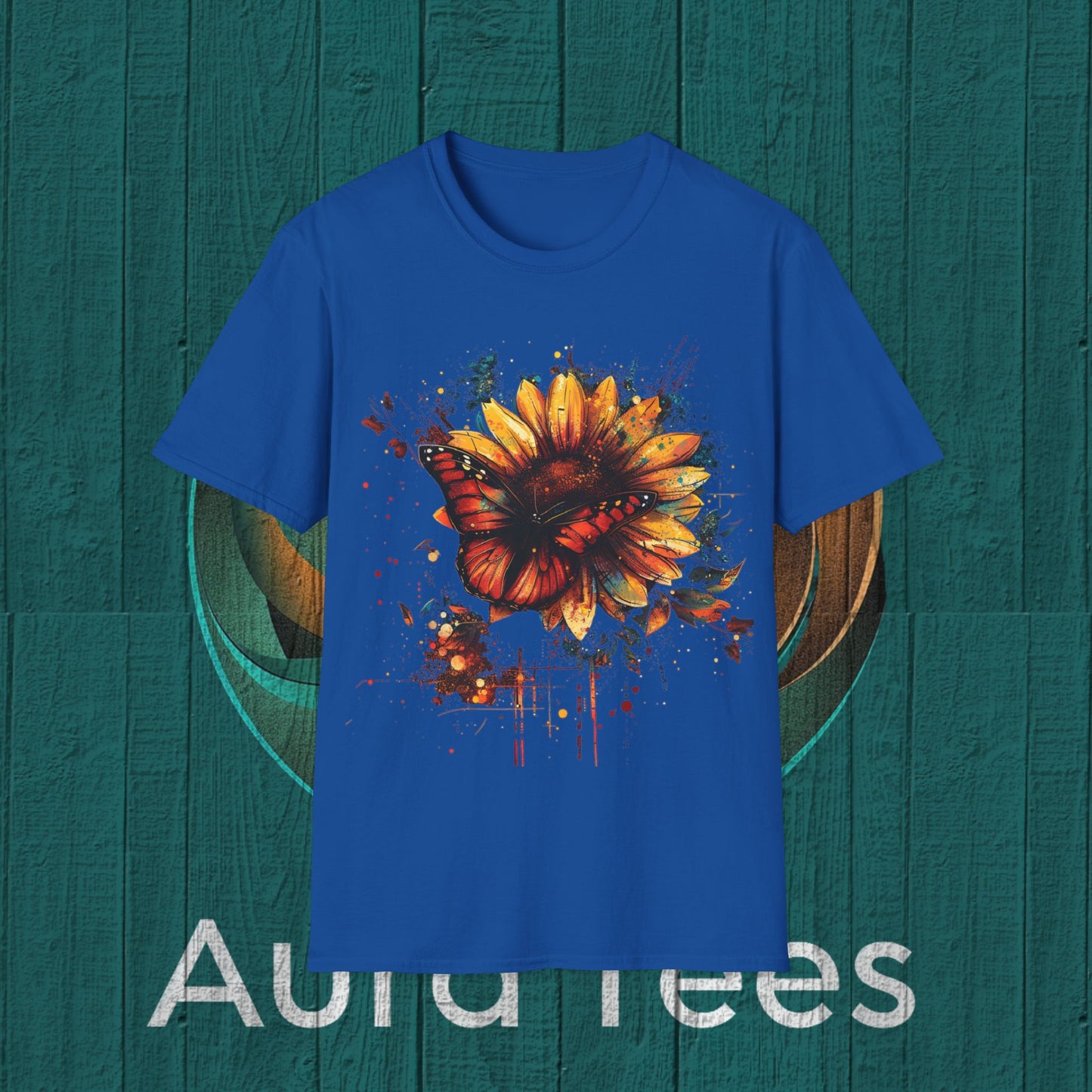 butterfly spatter tee