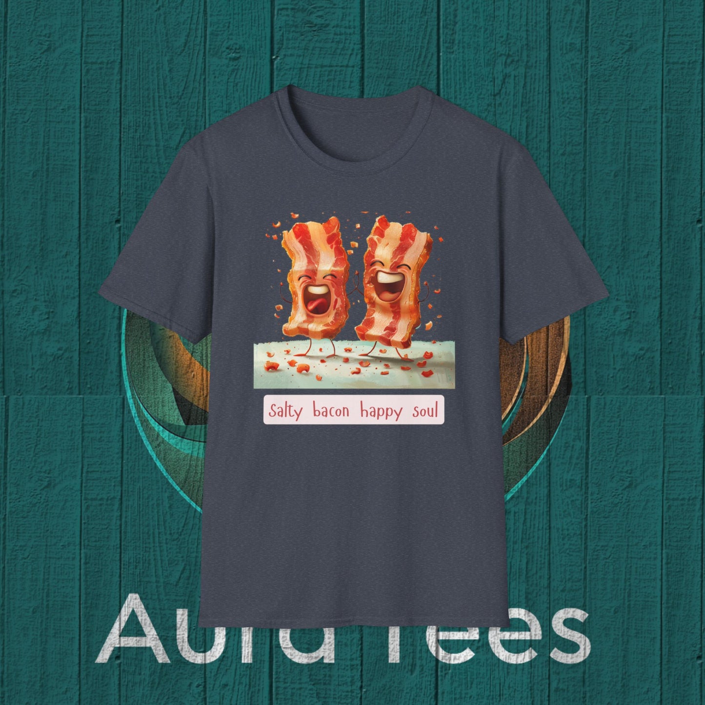 salty bacon humour tee