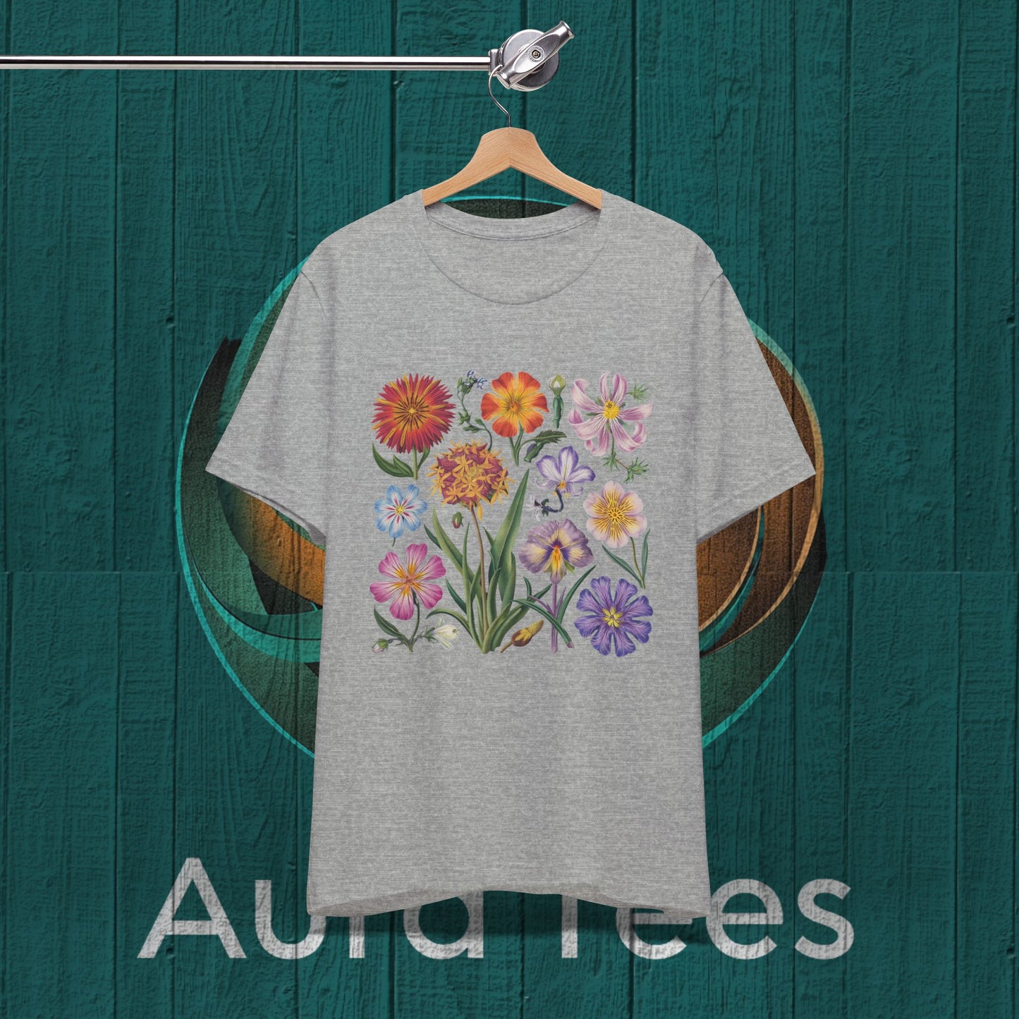large floral tee