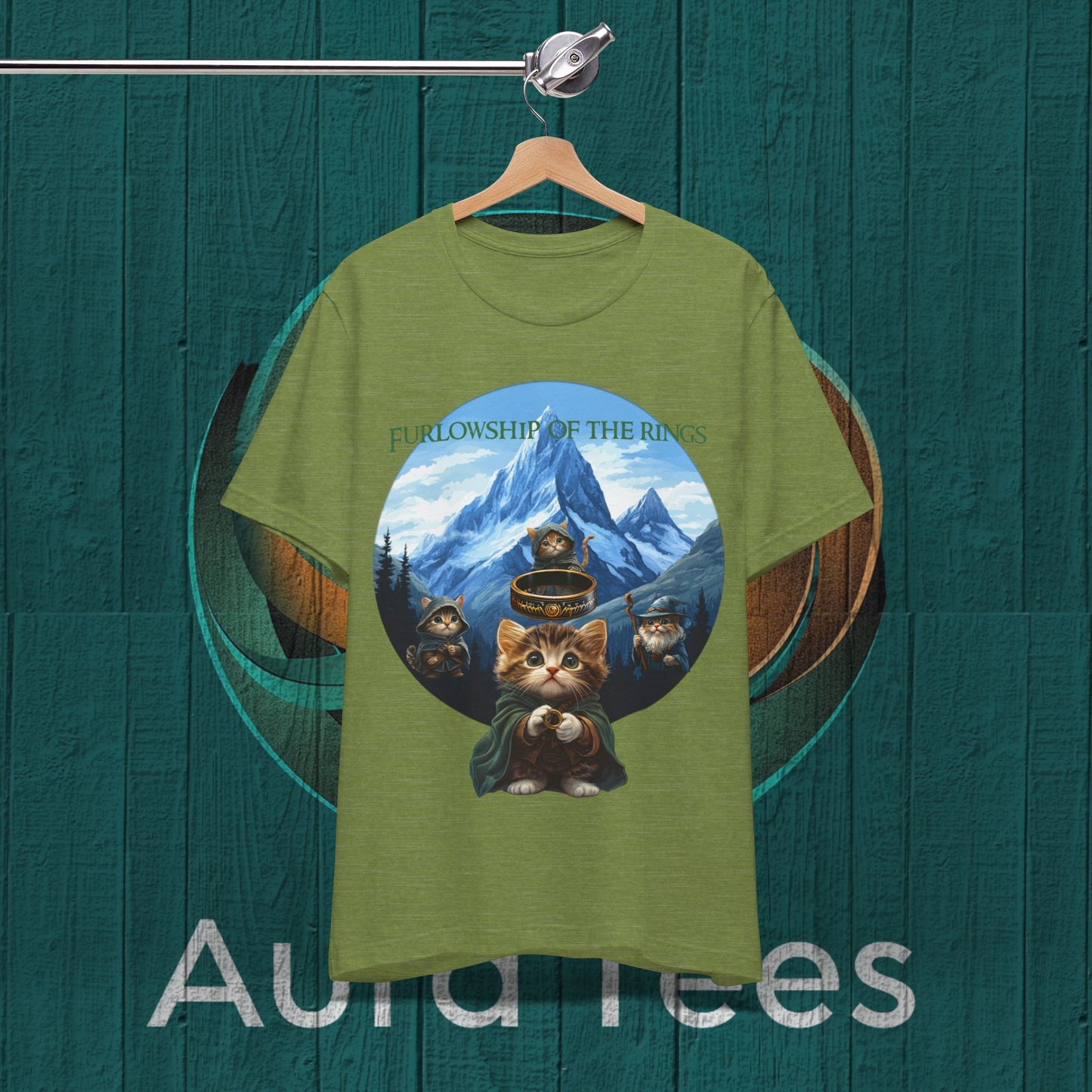 Furlowship of the rings tee