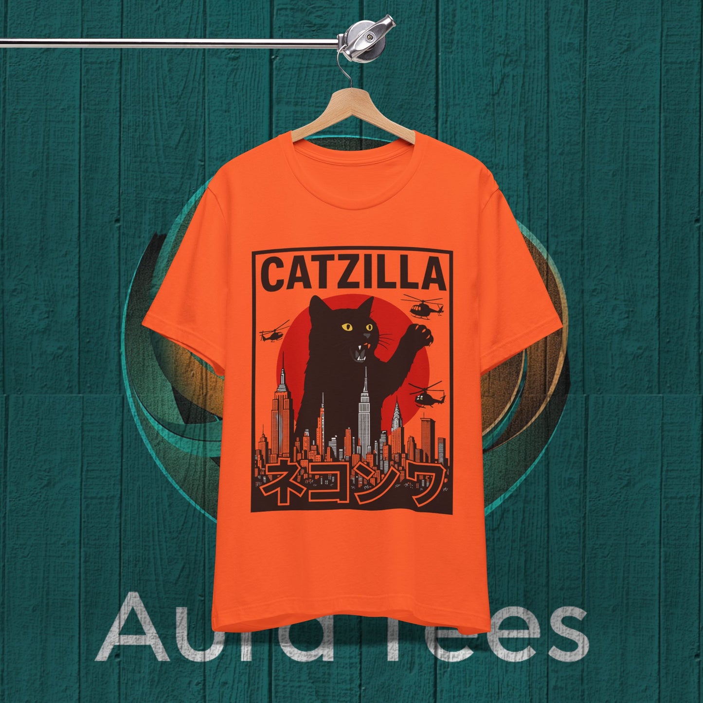 Rising Catzilla tee