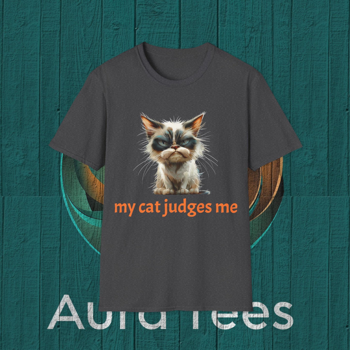 my cat judges me tee
