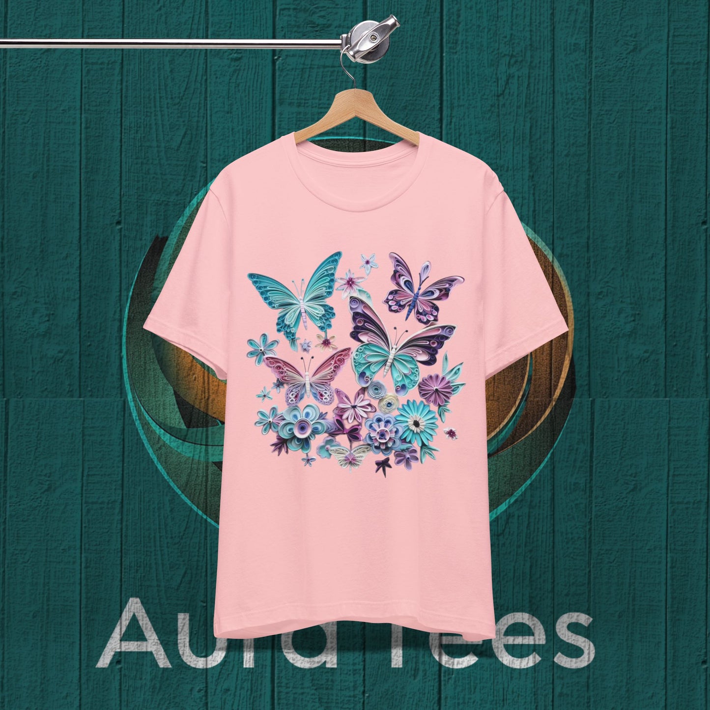 paper quill butterfly tee