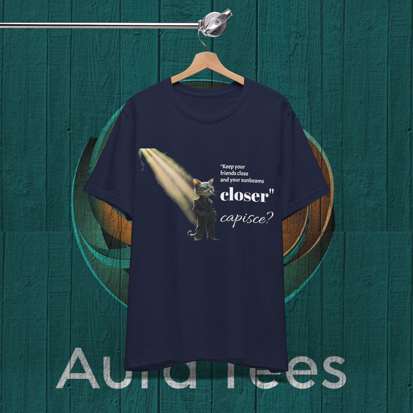 cat mafioso sunbeam tee