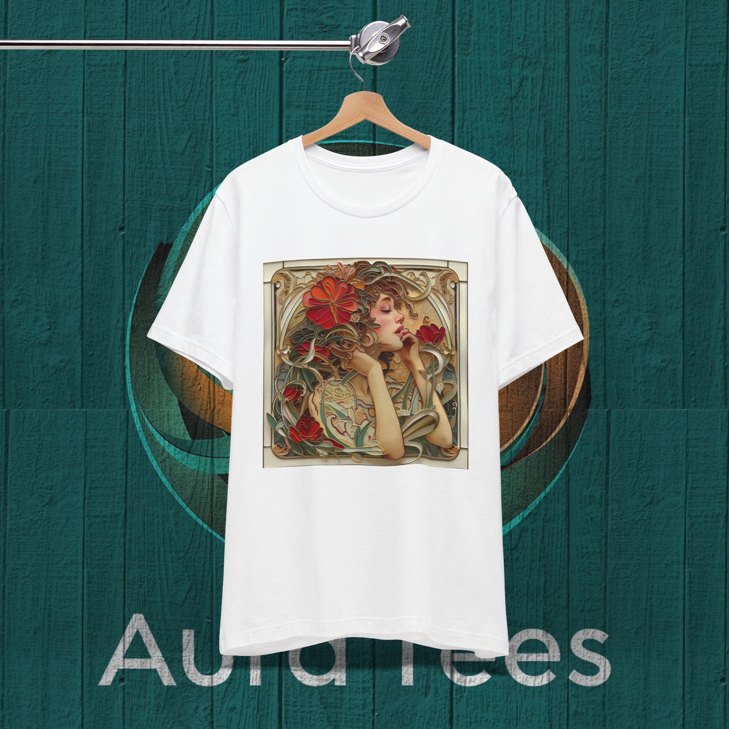 mucha paper quill beauty tee