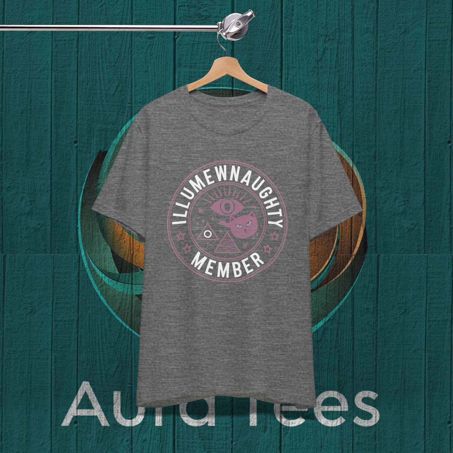 Illumewnaughty cat spoof tee