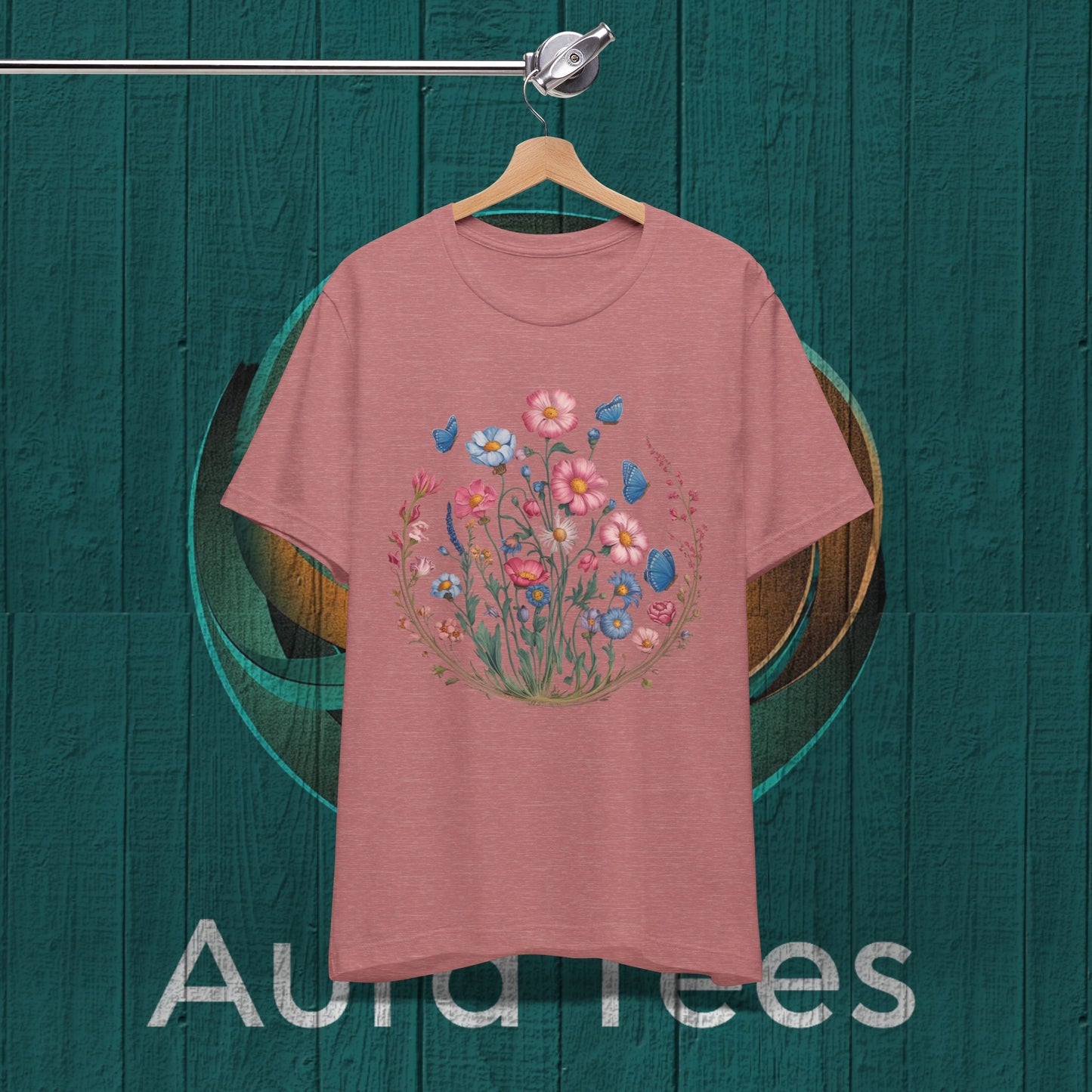 mucha floral tee