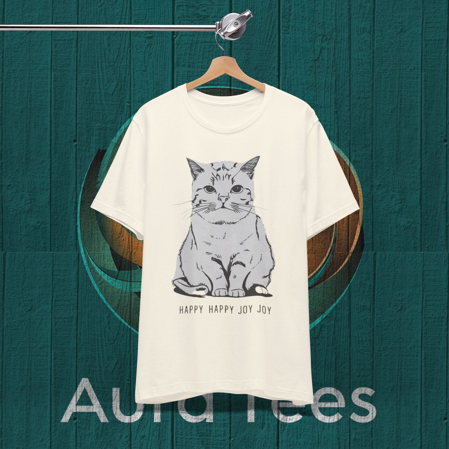 happy cat tee