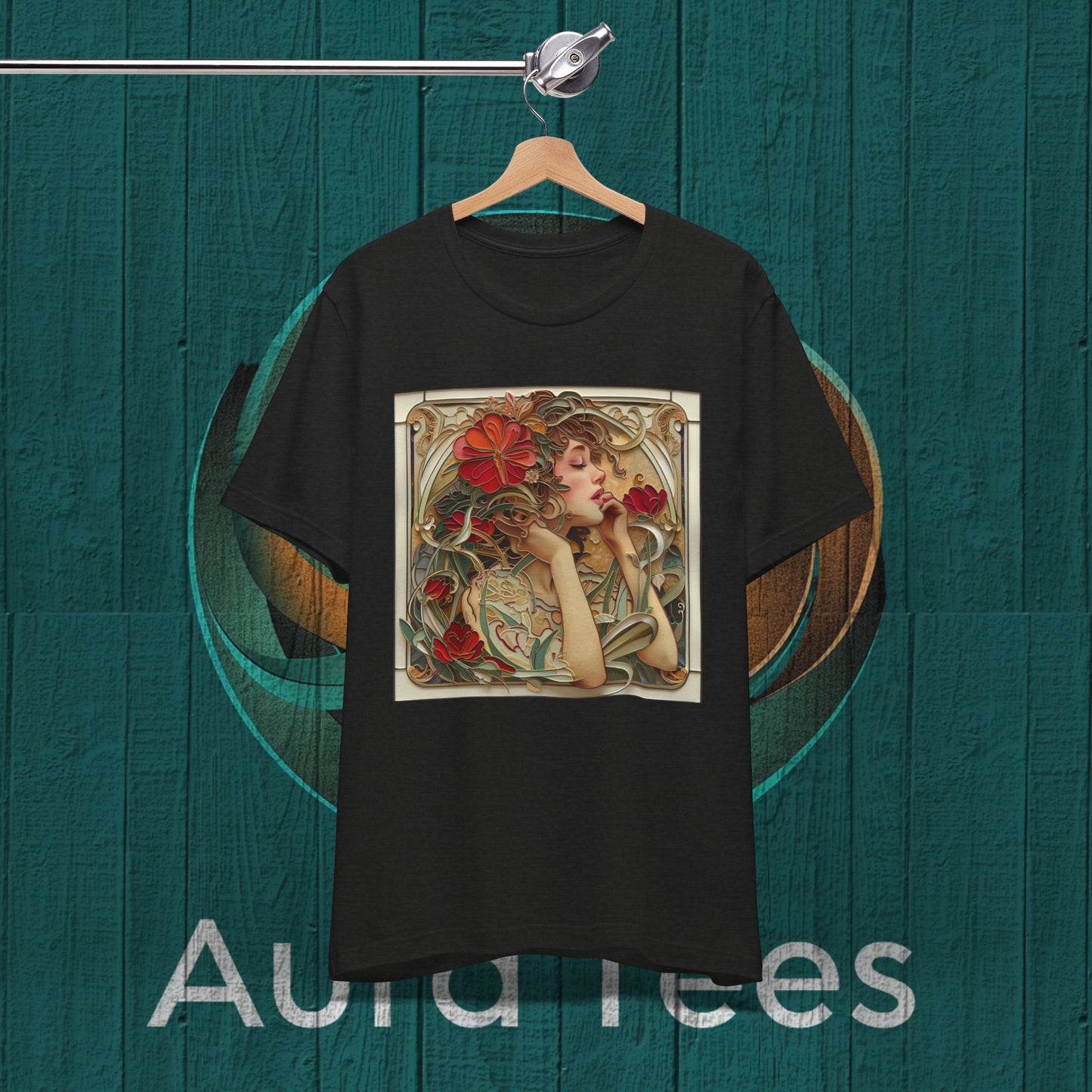 mucha paper quill beauty tee