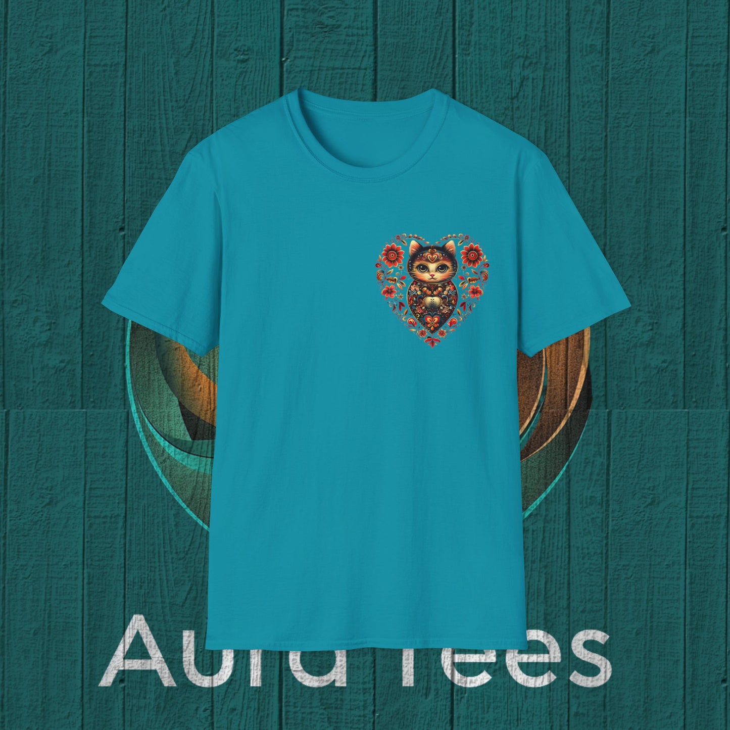 pocket kitty nesting doll tee