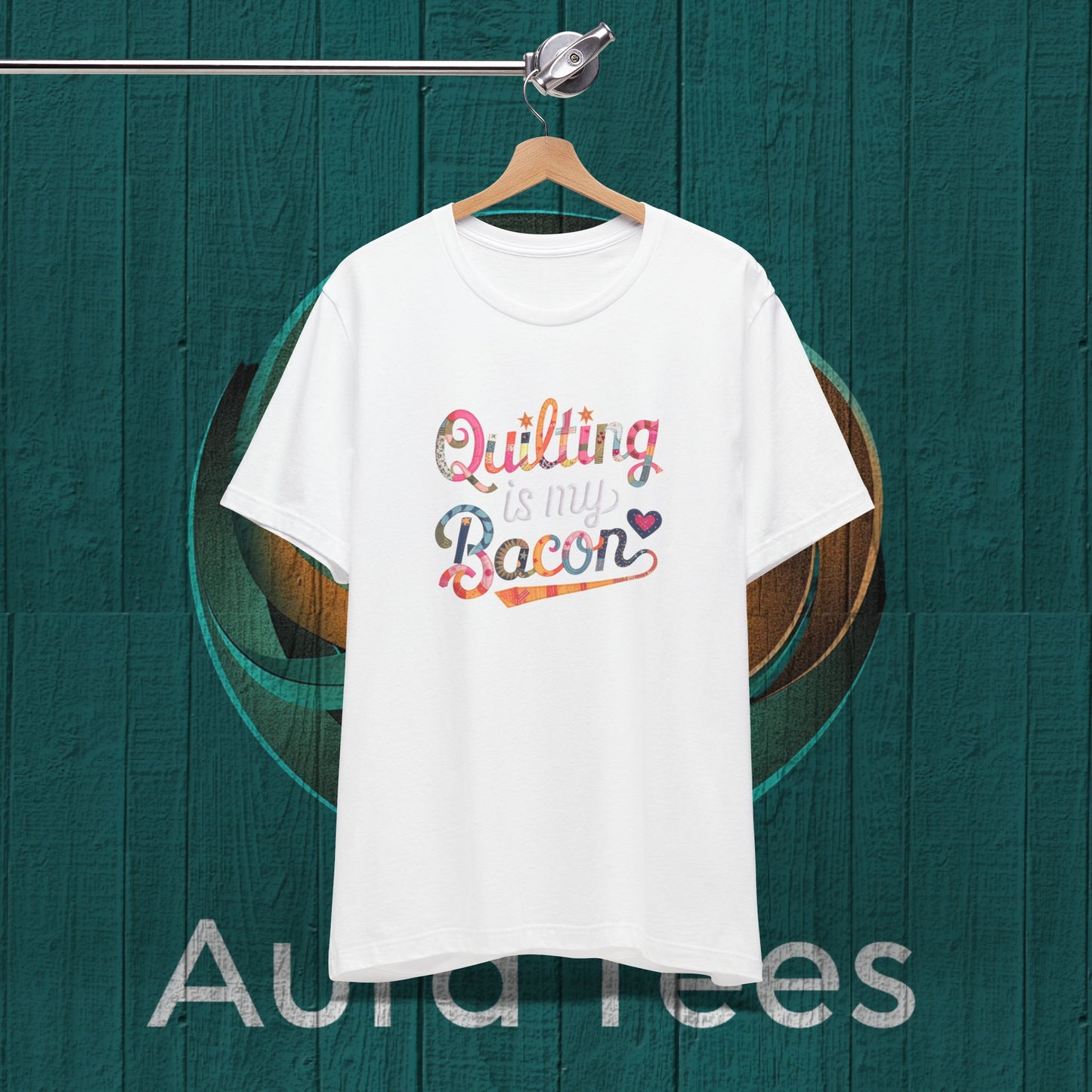 quilting bacon tee