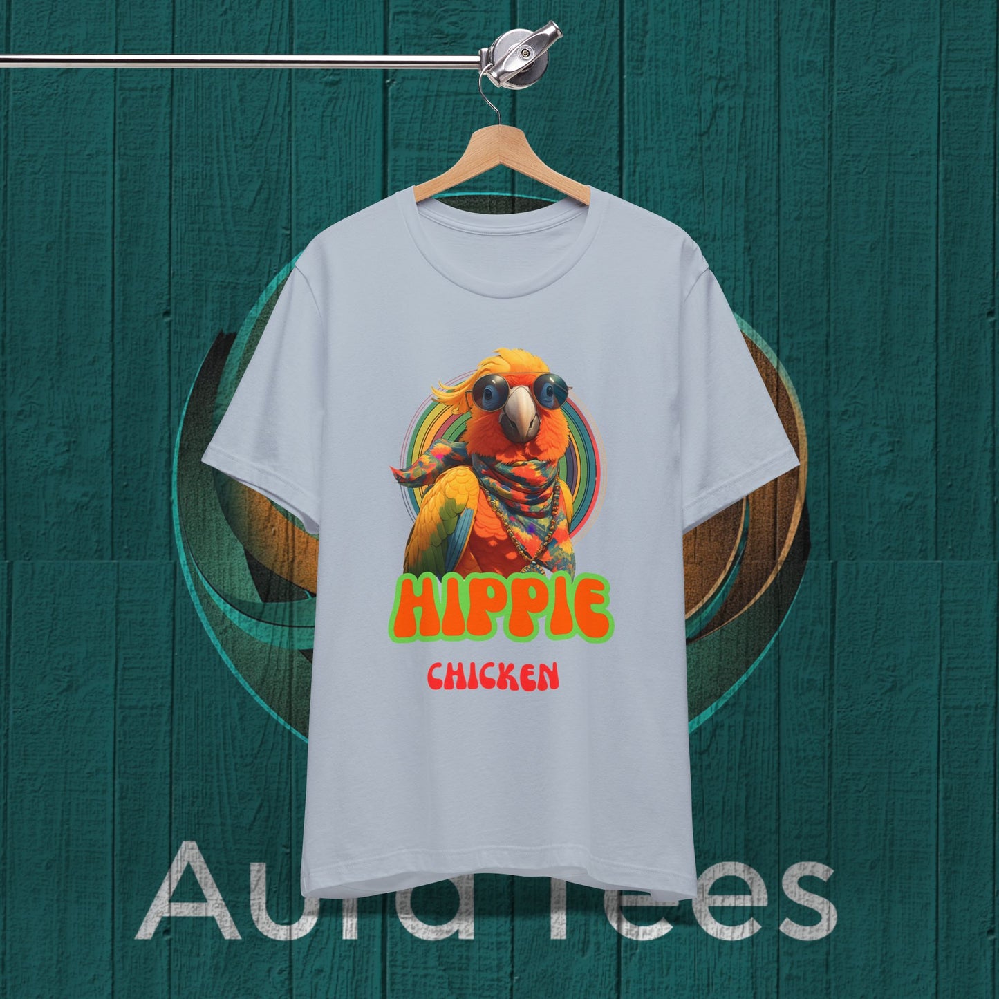 Hippie chicken tee