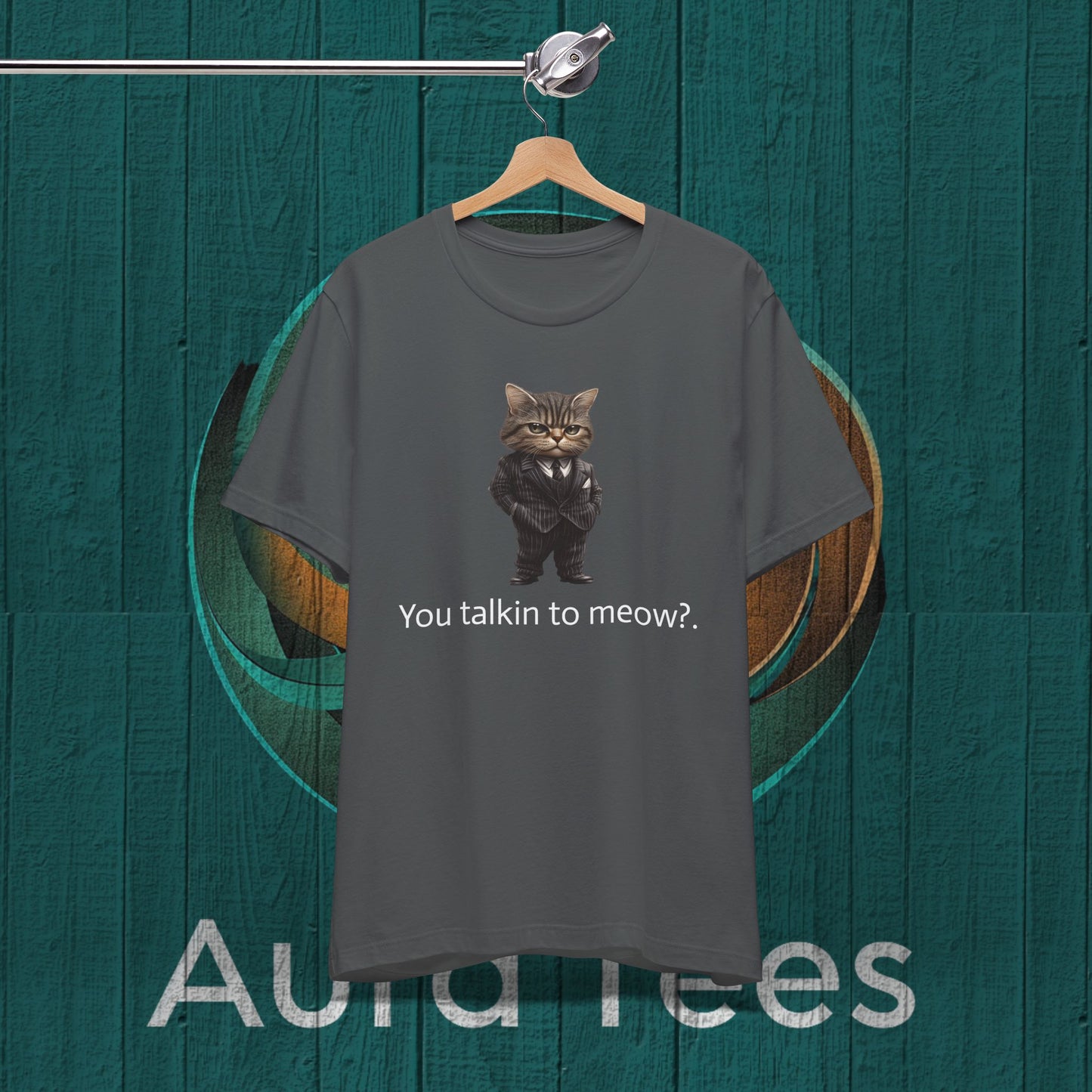 cat mafioso talkin to meow tee