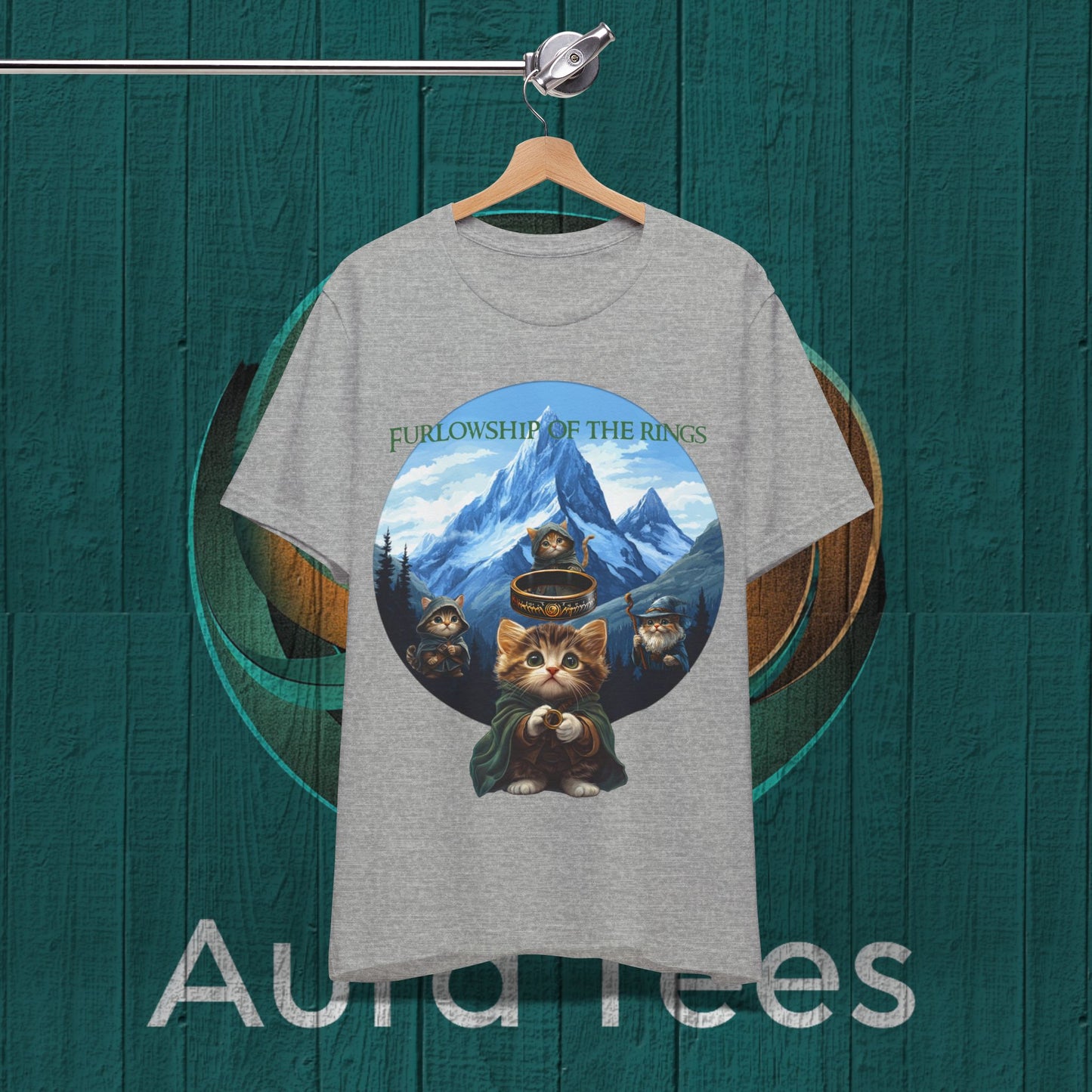 Furlowship of the rings tee