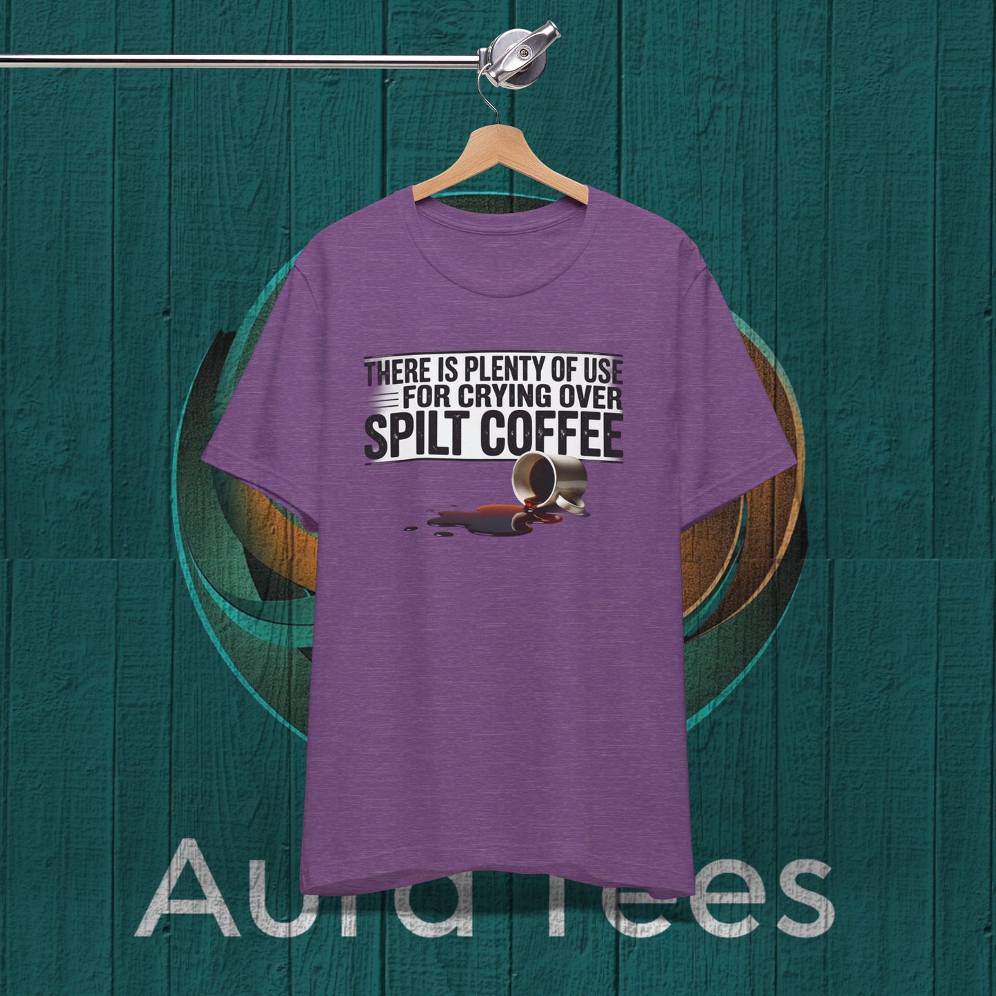 spilt coffee tee