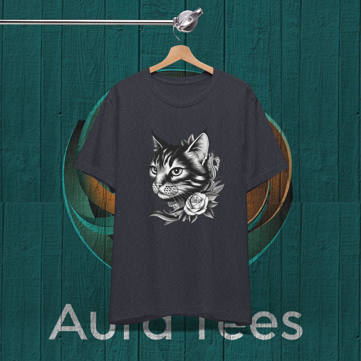 cat tattoo tee