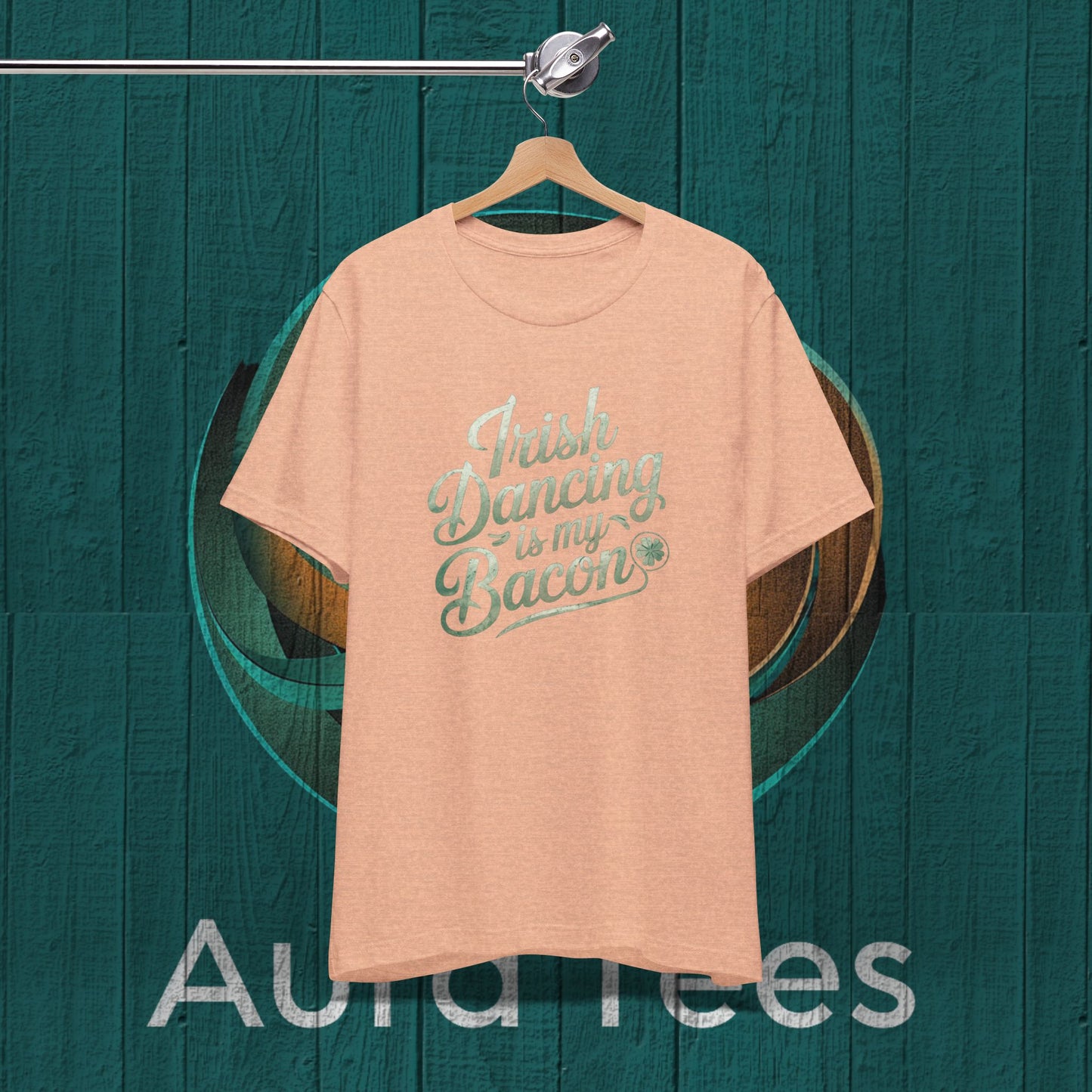 Irish dancing bacon tee