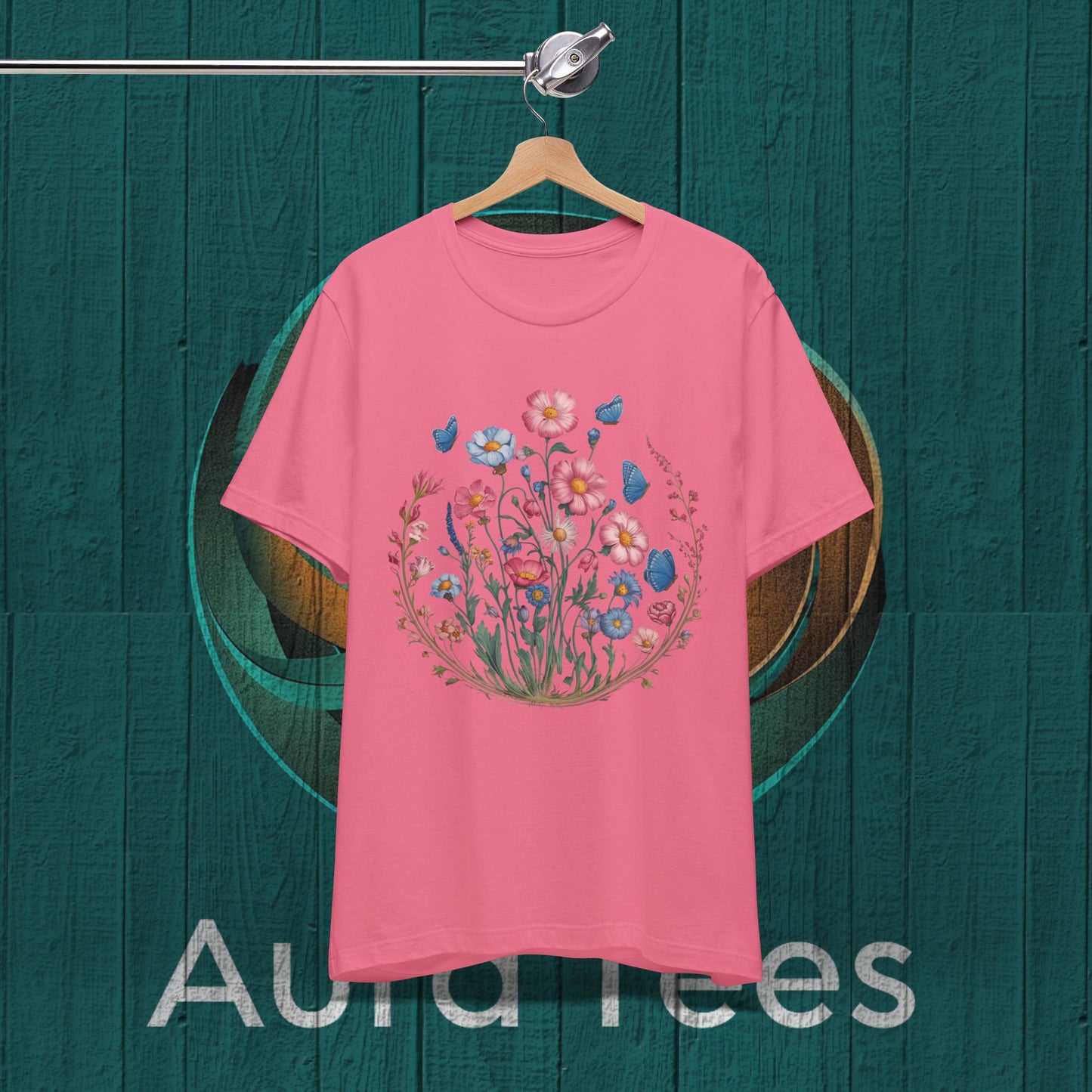 mucha floral tee