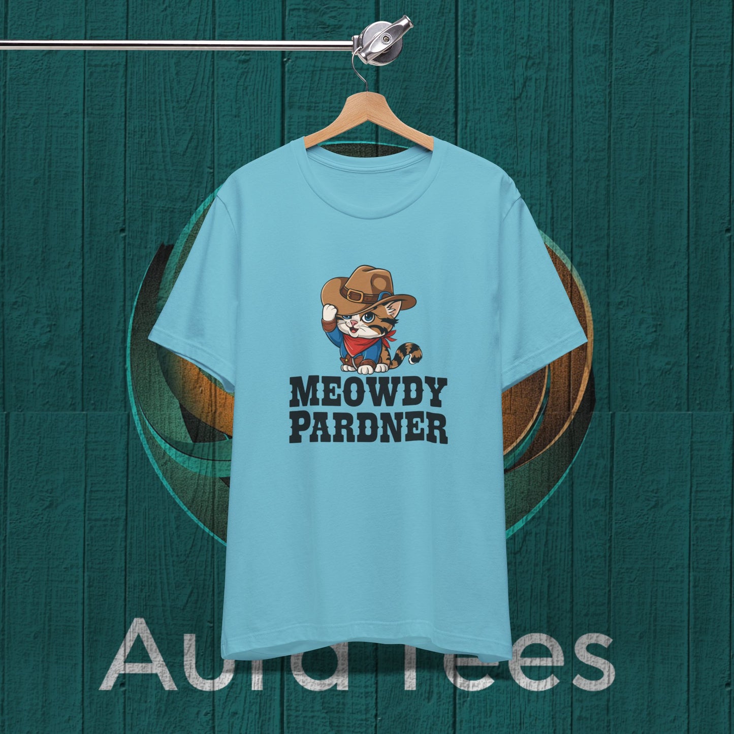 meowedy partner cat tee