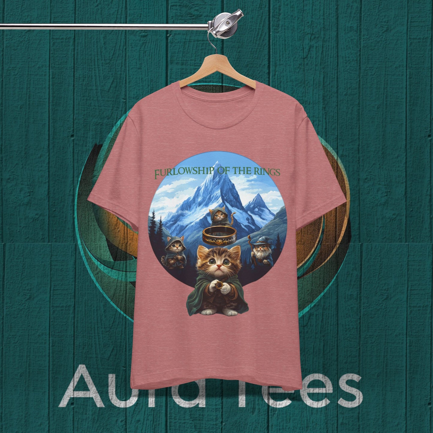 Furlowship of the rings tee