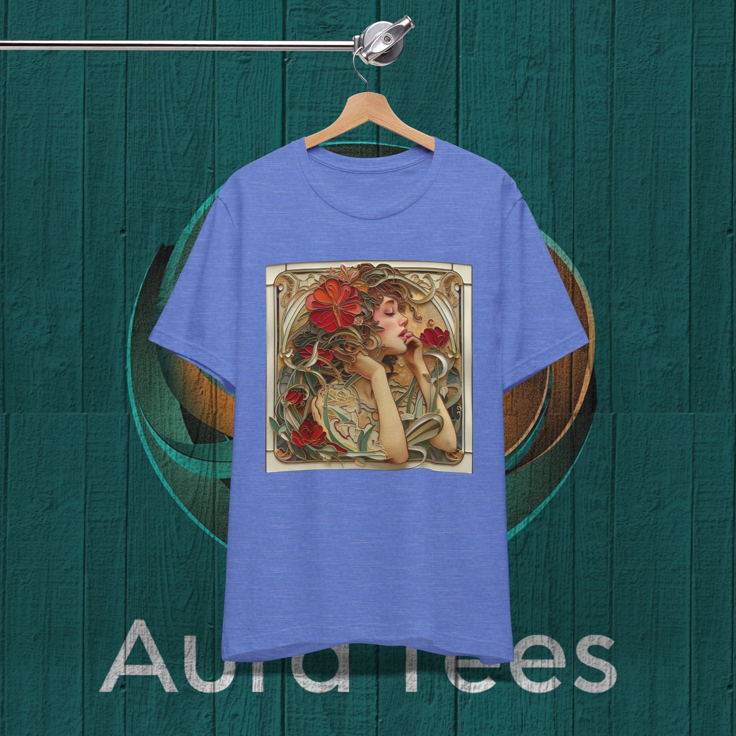 mucha paper quill beauty tee