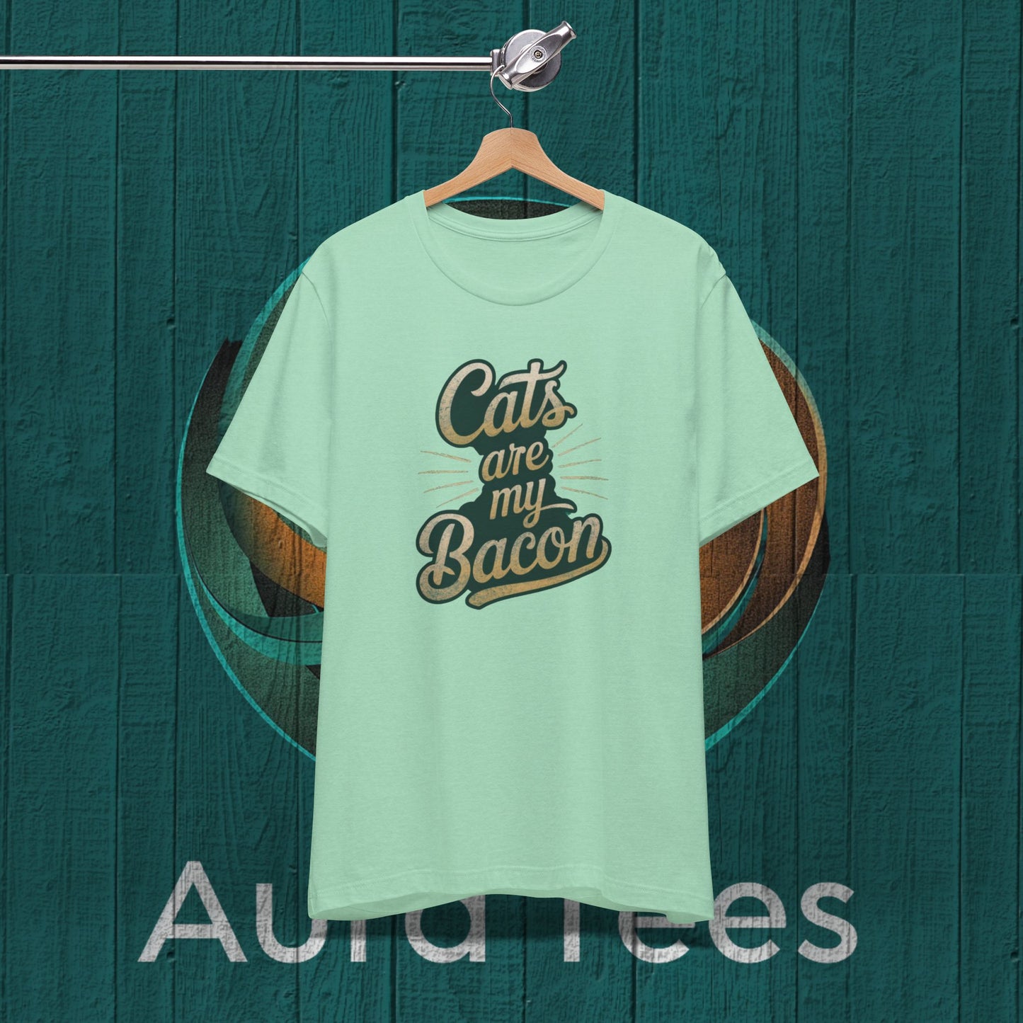 cats bacon tee