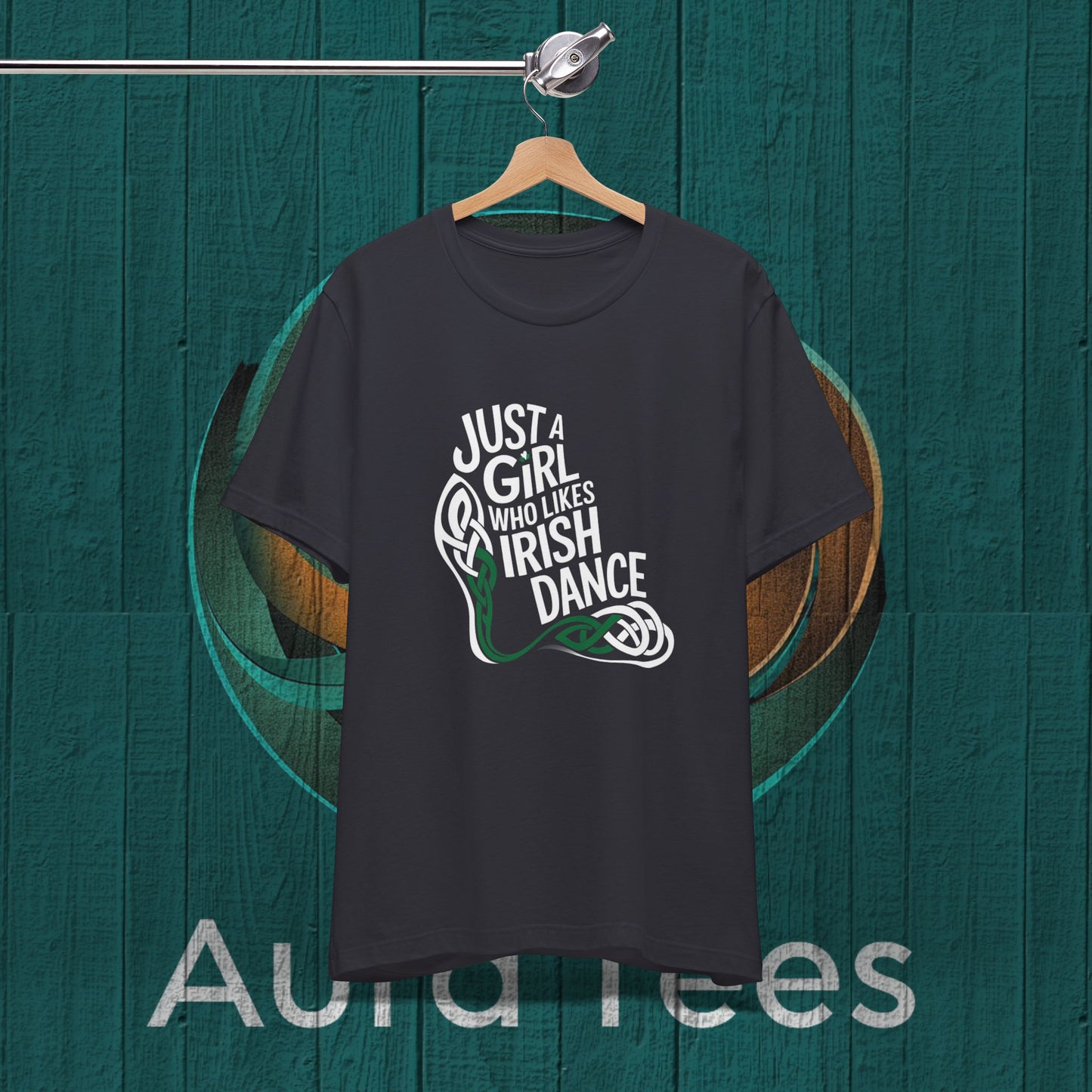 just a girl Irish dance tee