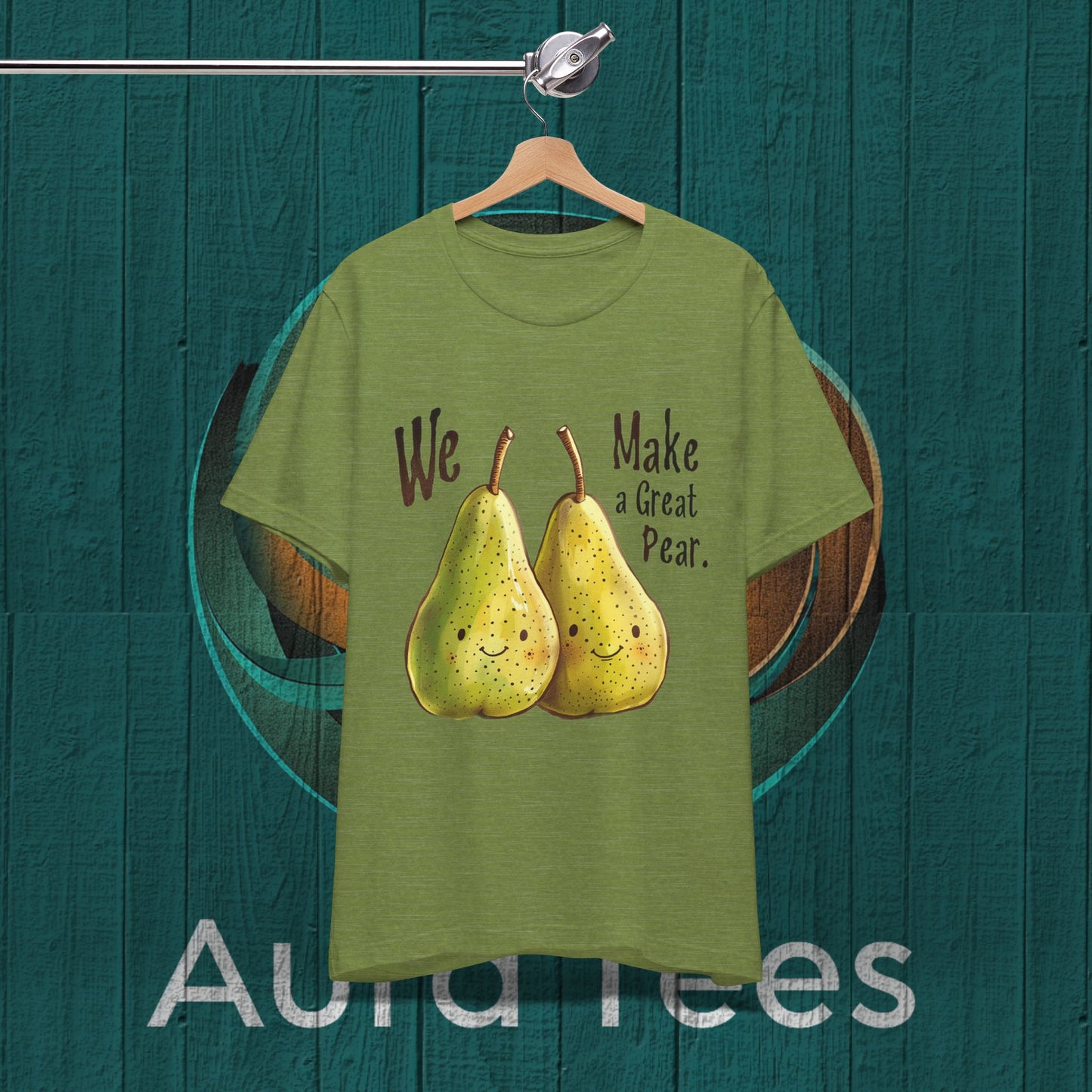 great pear food pun tee