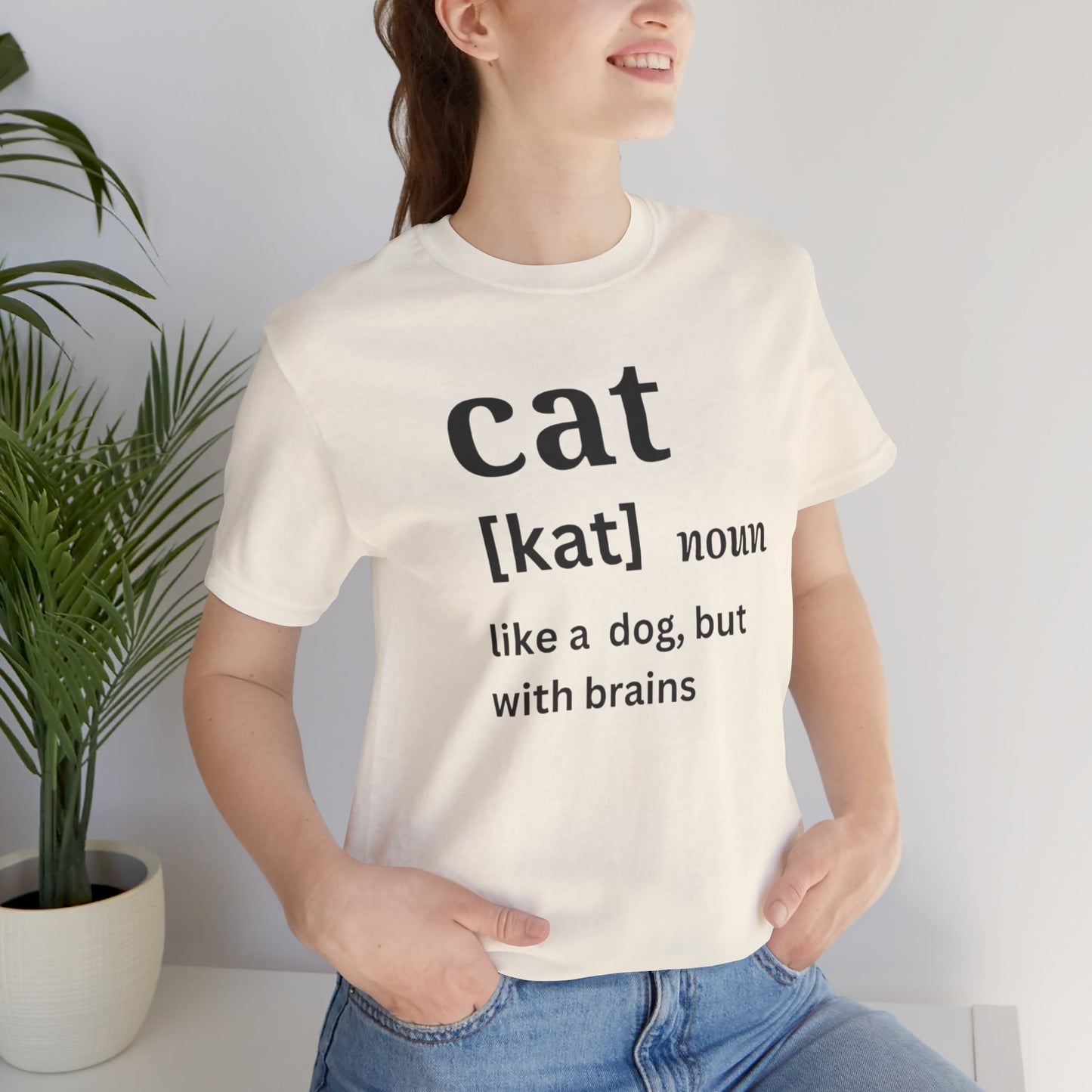 Cat definition spoof tee