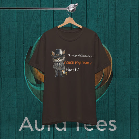 cat mafiso plush fishes tee