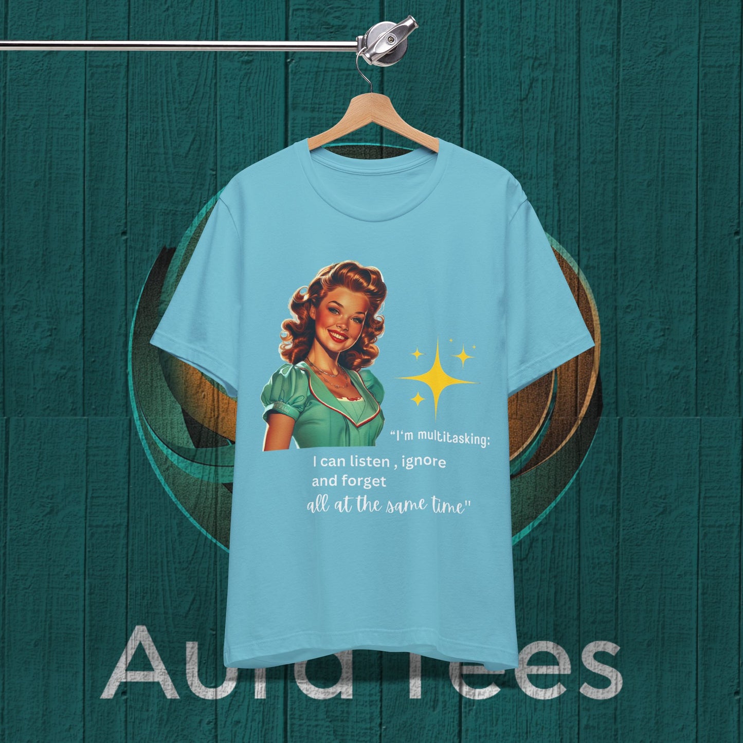 retro sarcasm multitasking tee