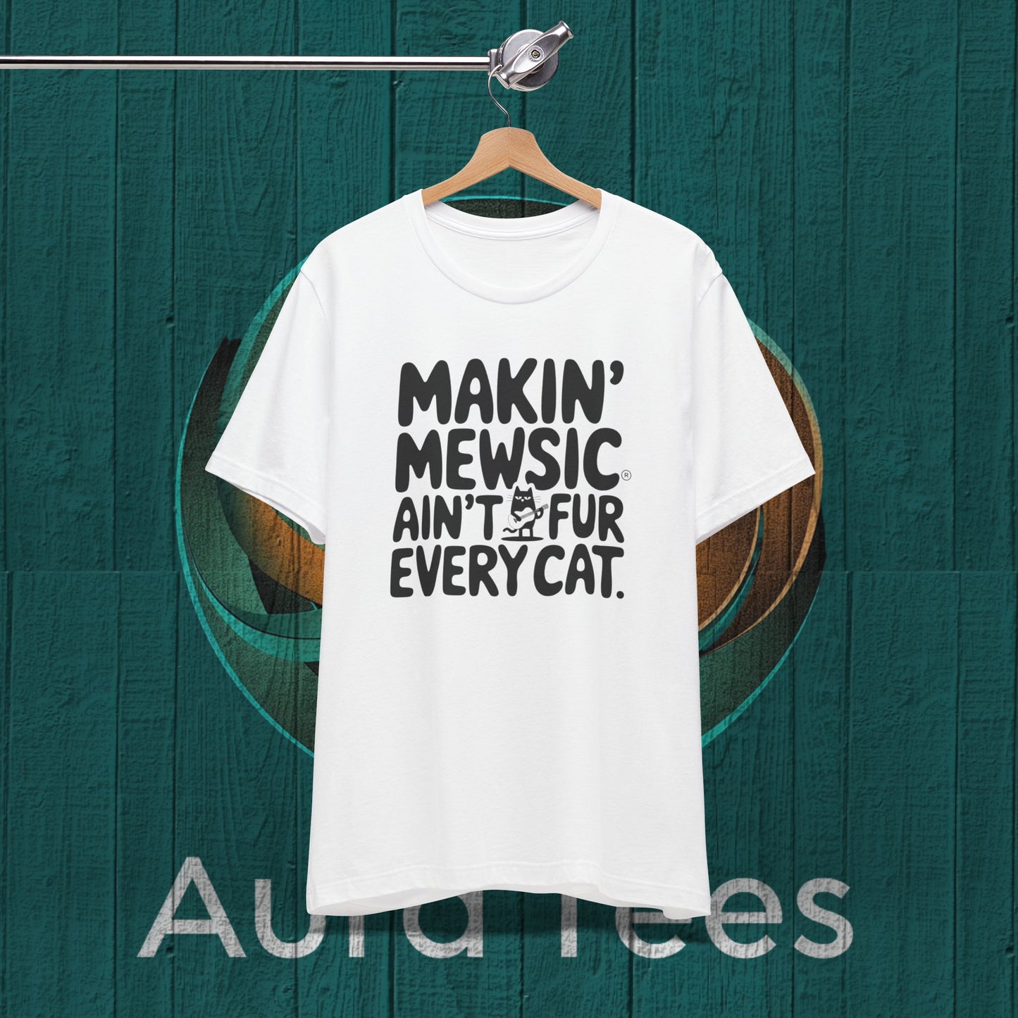 makin mewsic cat tee