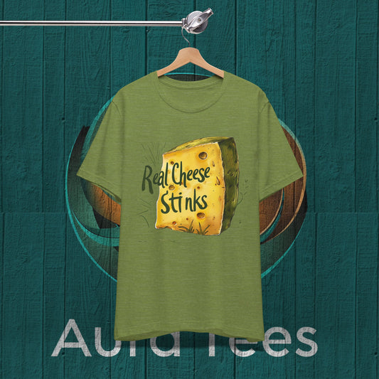 Real Cheese Stinks tee