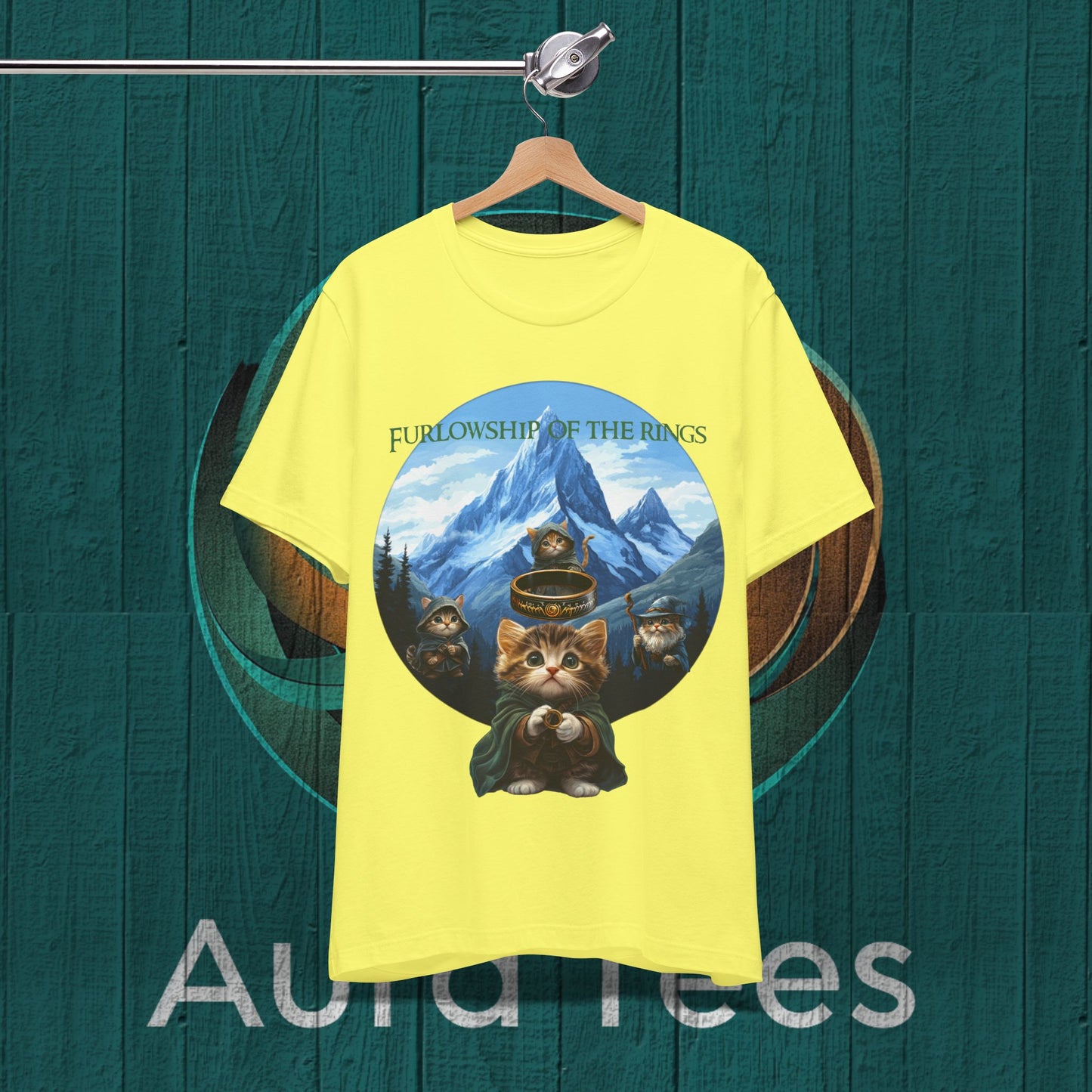 Furlowship of the rings tee