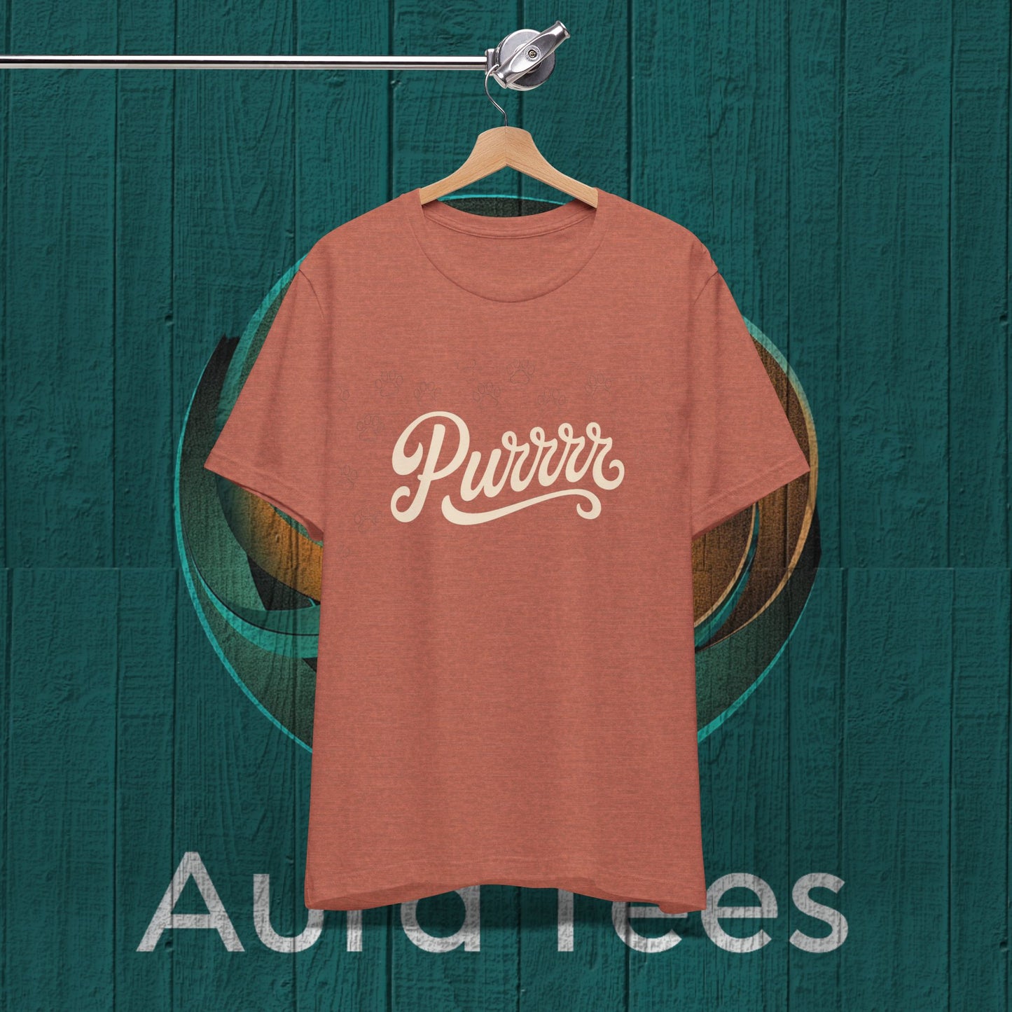 Purrrr cat tee