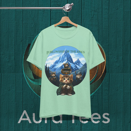 Furlowship of the rings tee