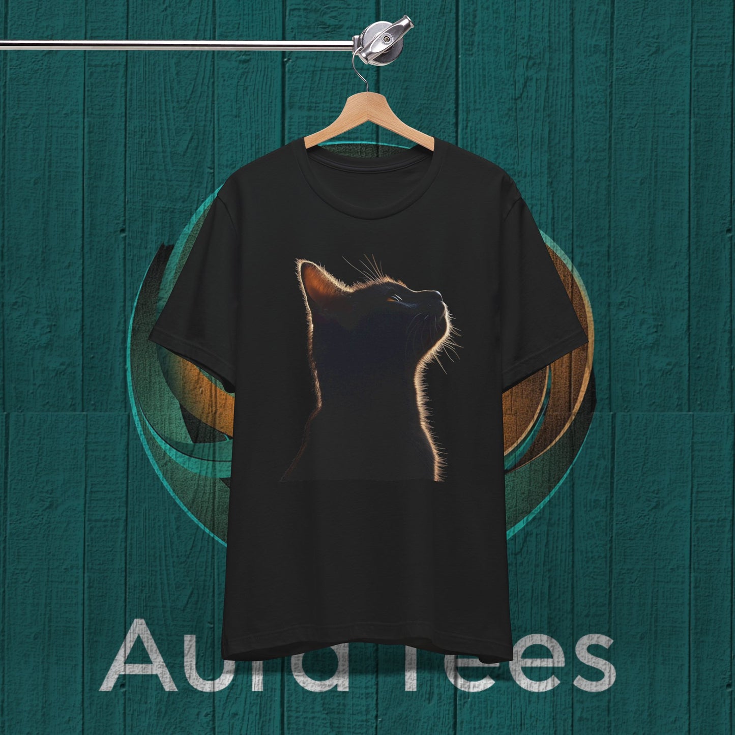 cat silhouette tee