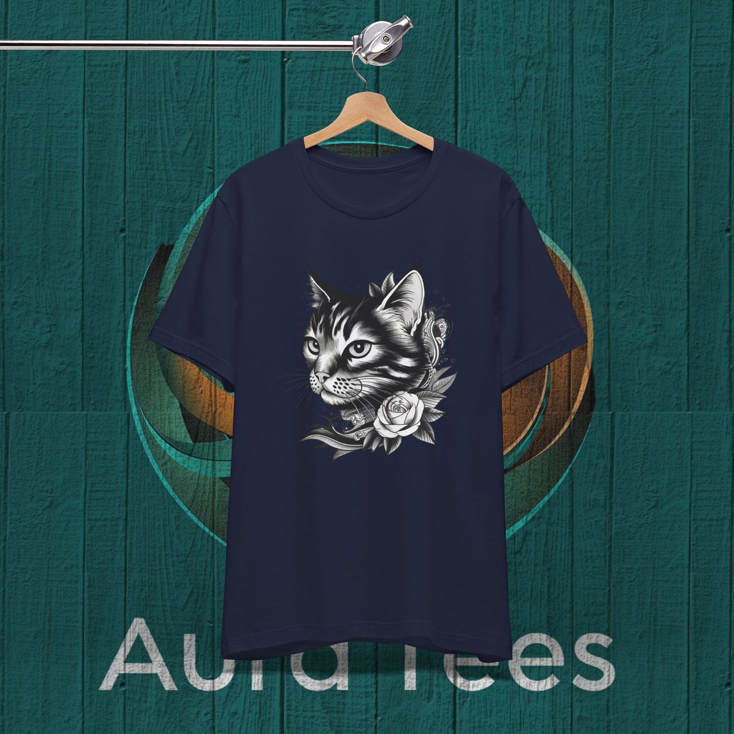cat tattoo tee