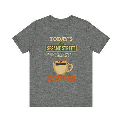 coffee Sesame Street tee