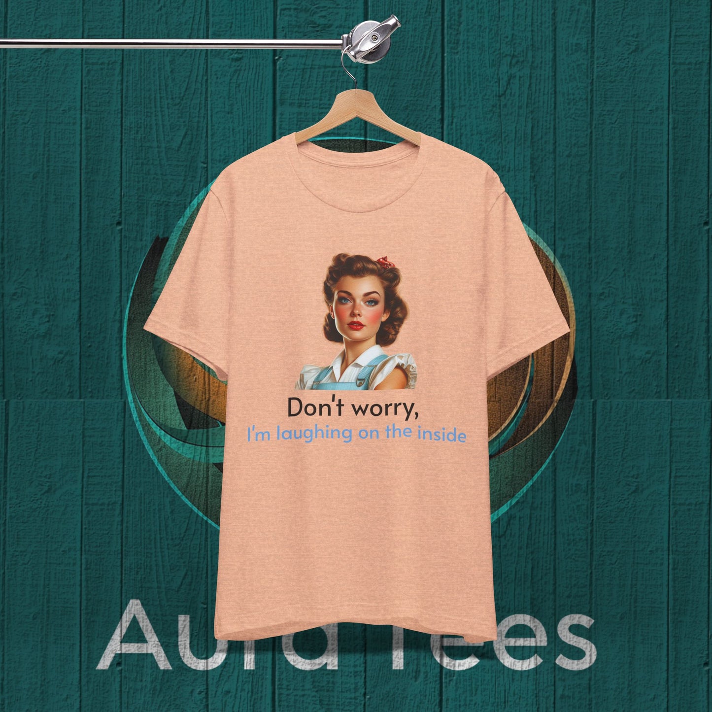 retro snarky housewife don't worry tee